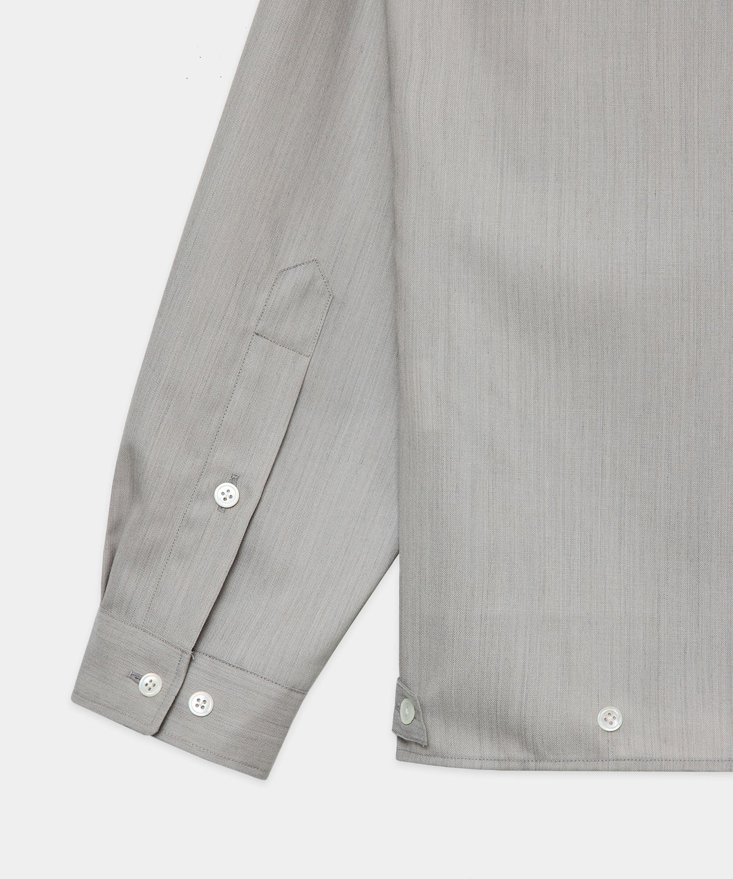 OPEN COLLAR L/S SHIRT WITH HEM TAB MARKAWARE/marka