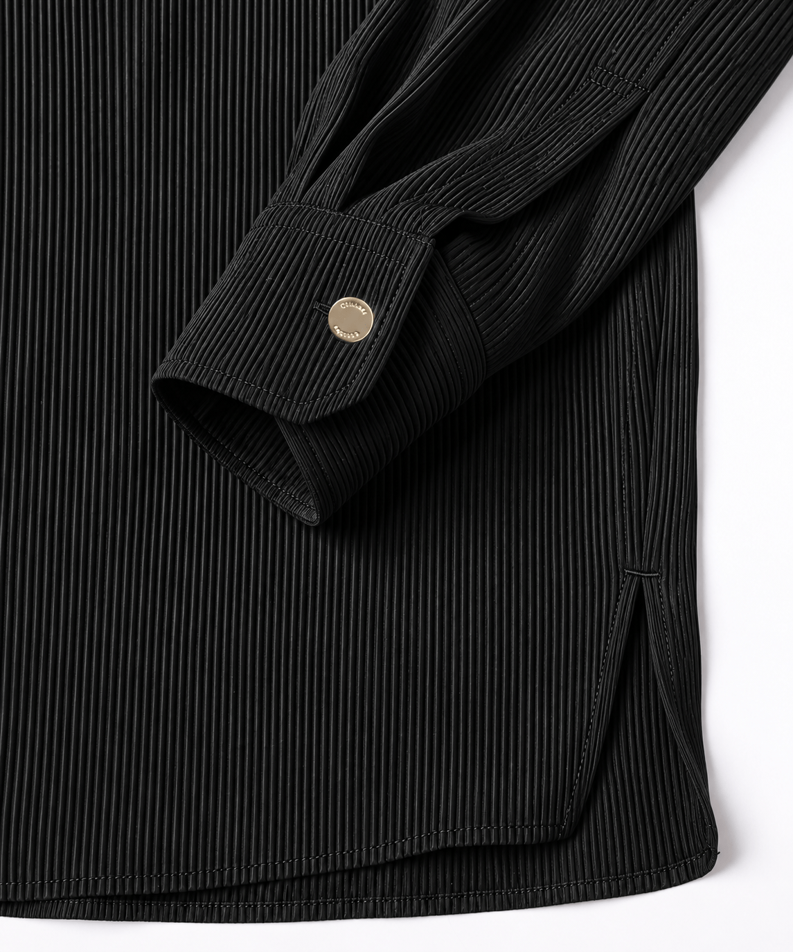 EX.Cord Pique Chin Tab Long Sleeve Shirt CULLNI