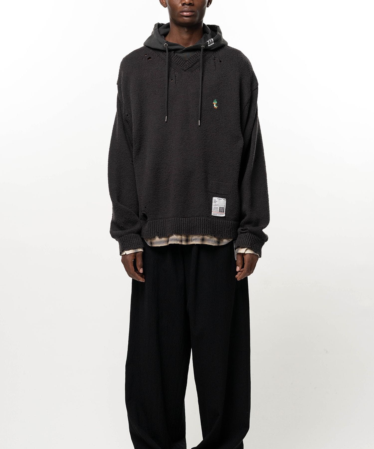 TRIPLE LAYERED SWEAT HOODIE Maison MIHARA YASUHIRO