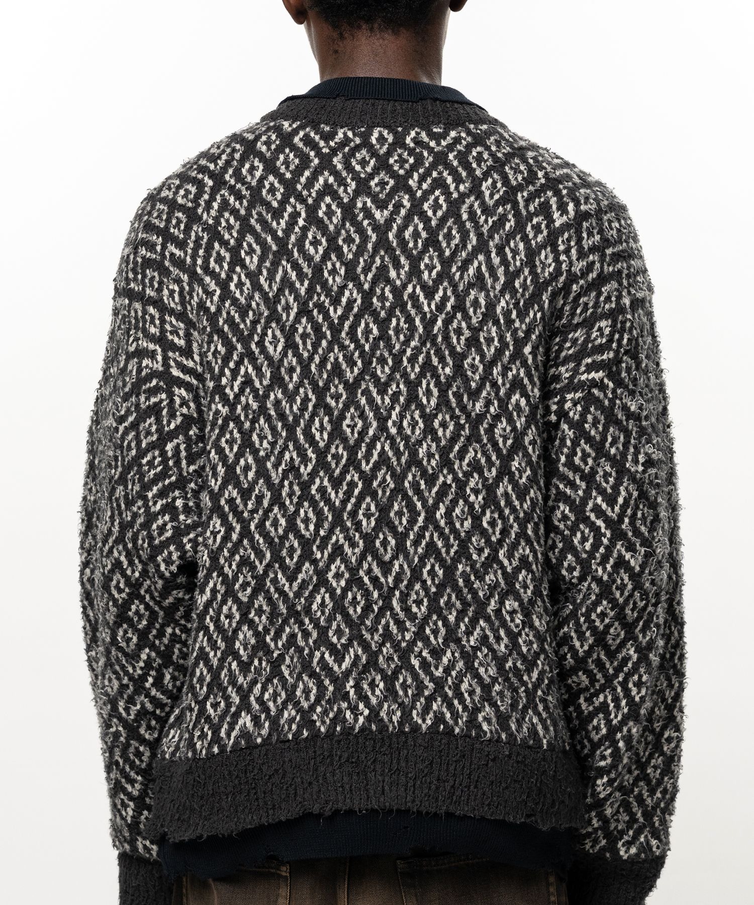 LAYERED KNIT PULLOVER Maison MIHARA YASUHIRO