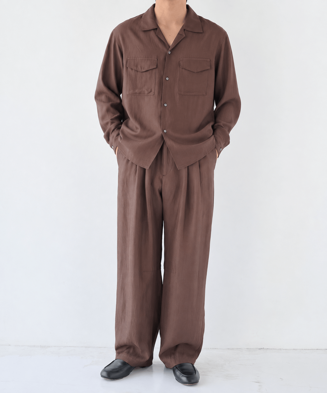 Noseason Linen Wide Pants STUDIOUS