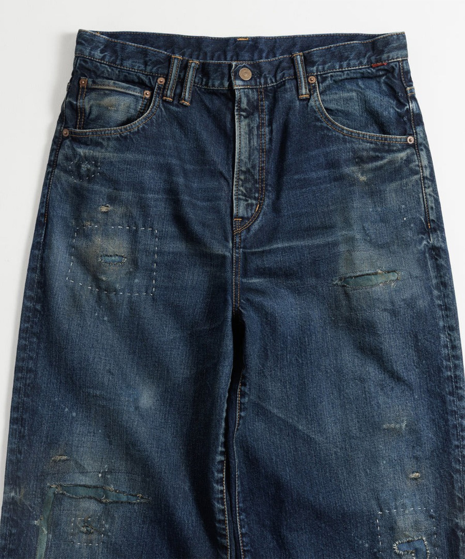 REMAKED WIDE 5P DENIM PANTS ANACHRONORM