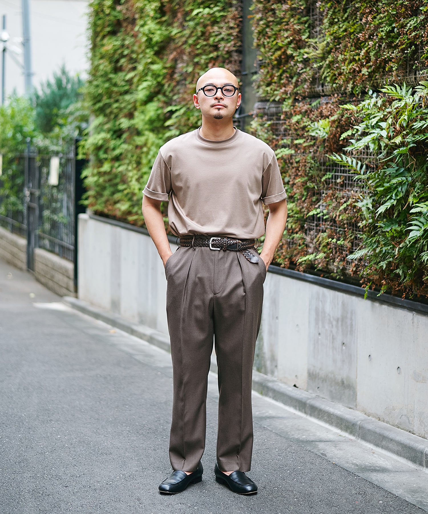 Woolycupra Pegtop Slacks STUDIOUS