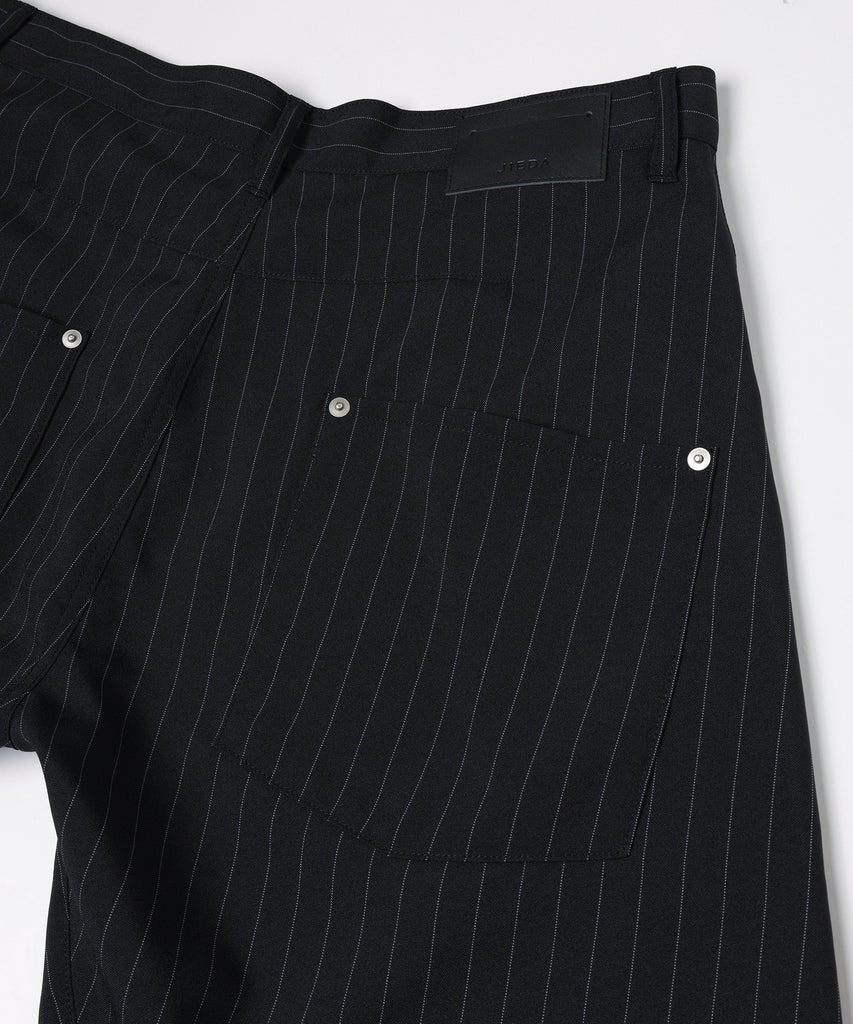 3D STRIPE CUTTING PANTS JieDa