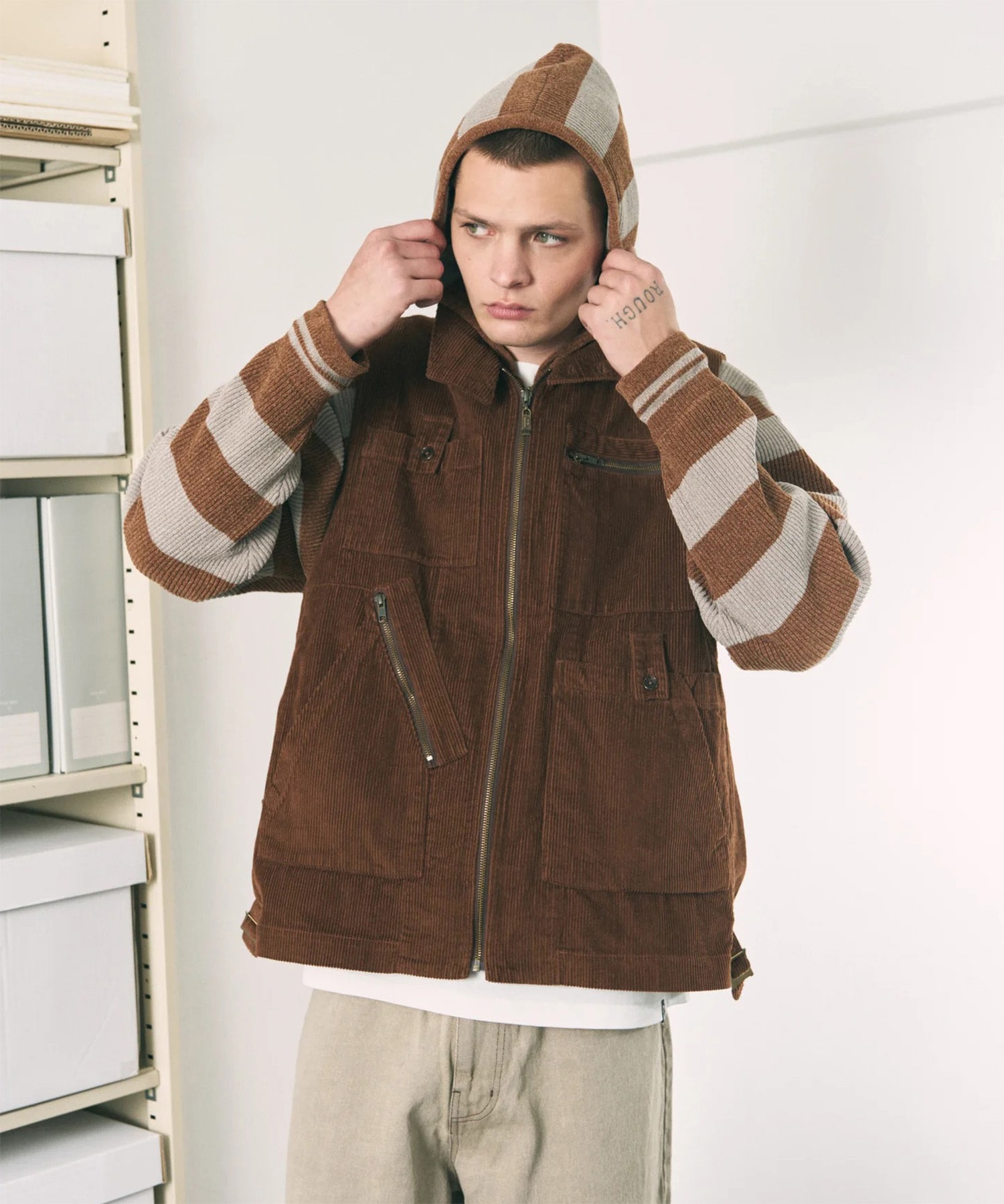 DOUBLE CORD JACKET PHINGERIN