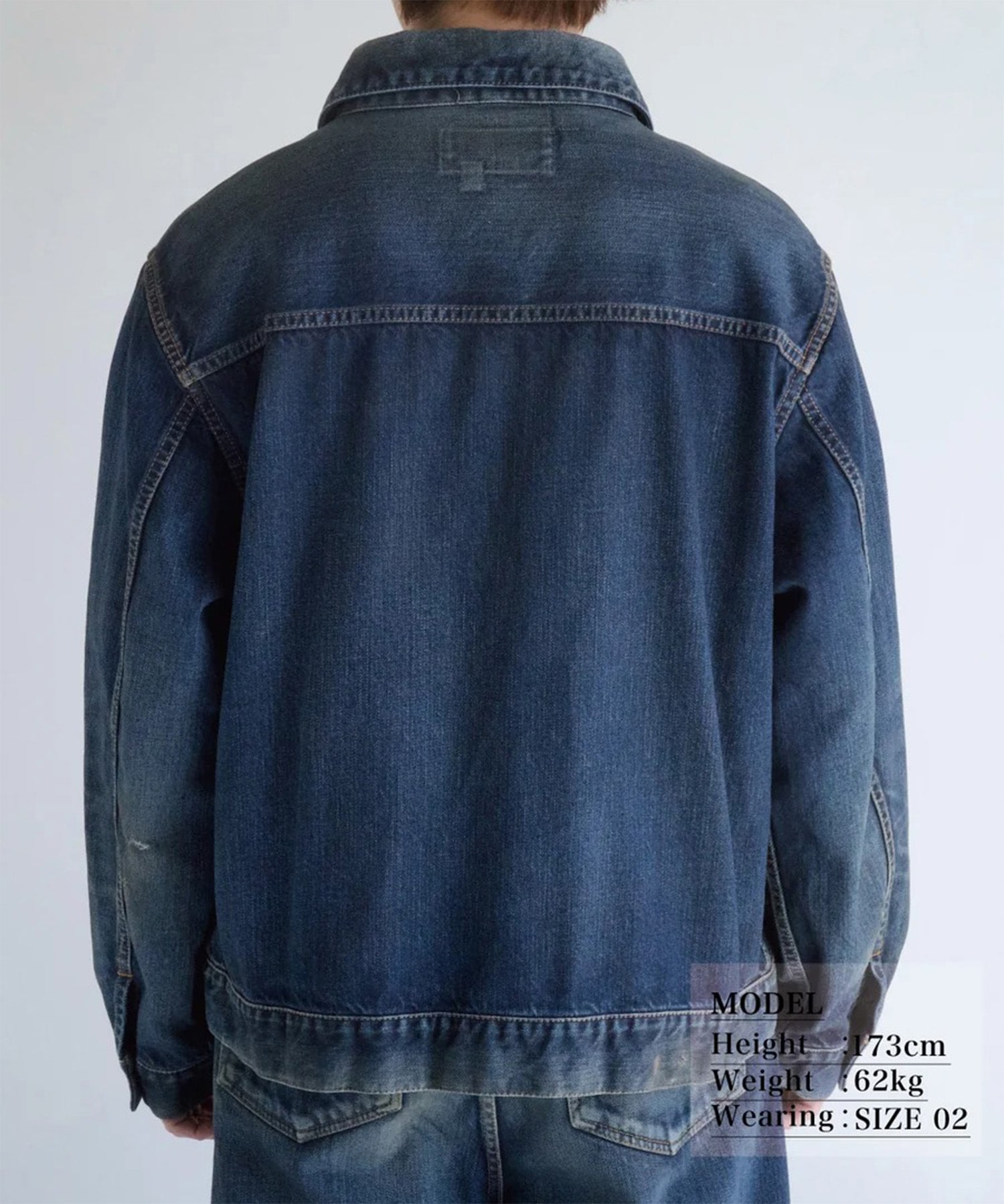 DAMAGED DENIM JACKET ANACHRONORM