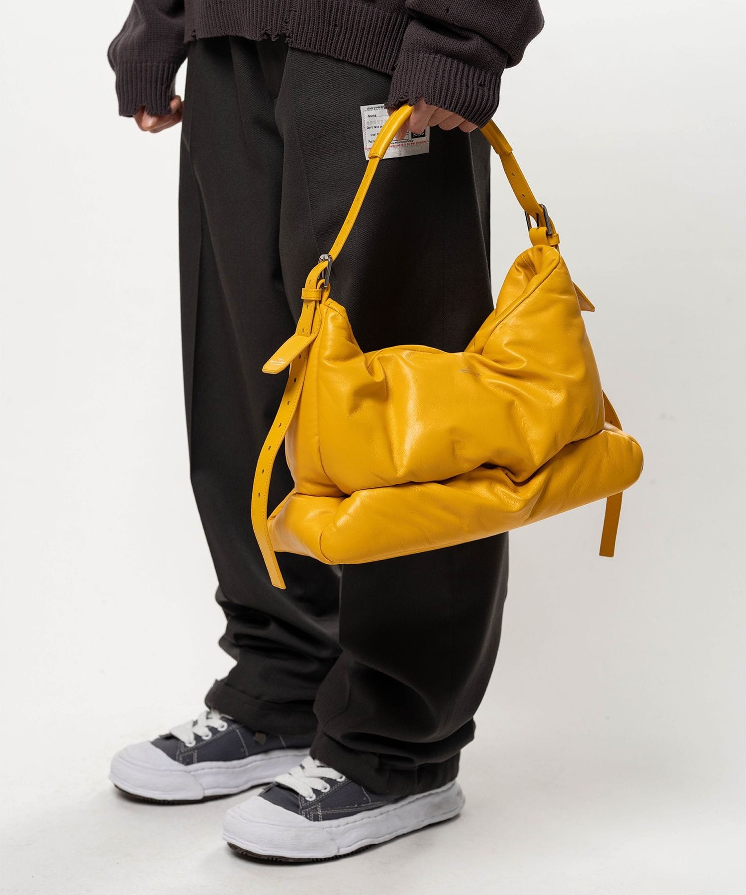 PUCKER Puffer Hobo Bag Maison MIHARA YASUHIRO