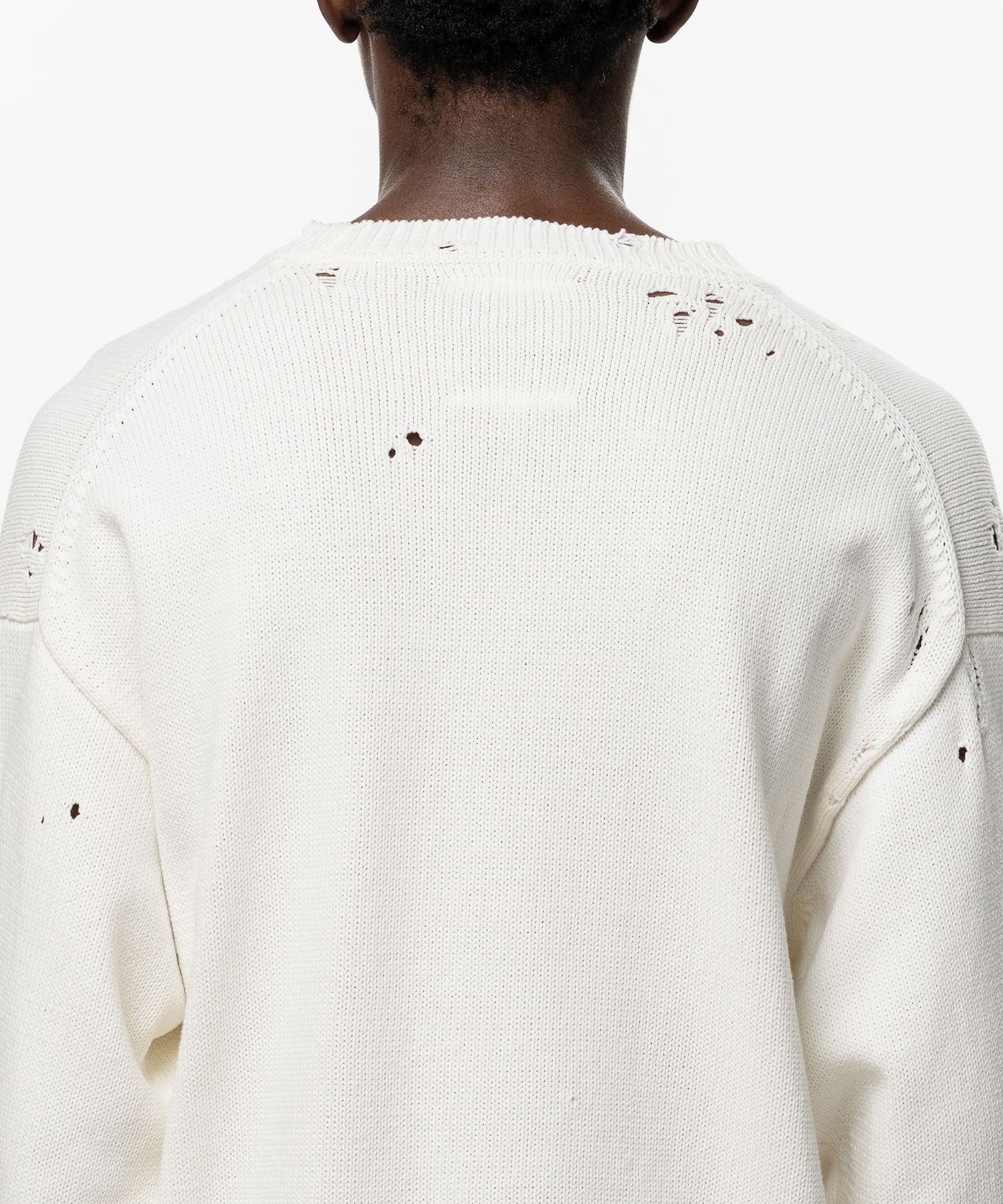 LETTERED KNIT PULLOVER Maison MIHARA YASUHIRO