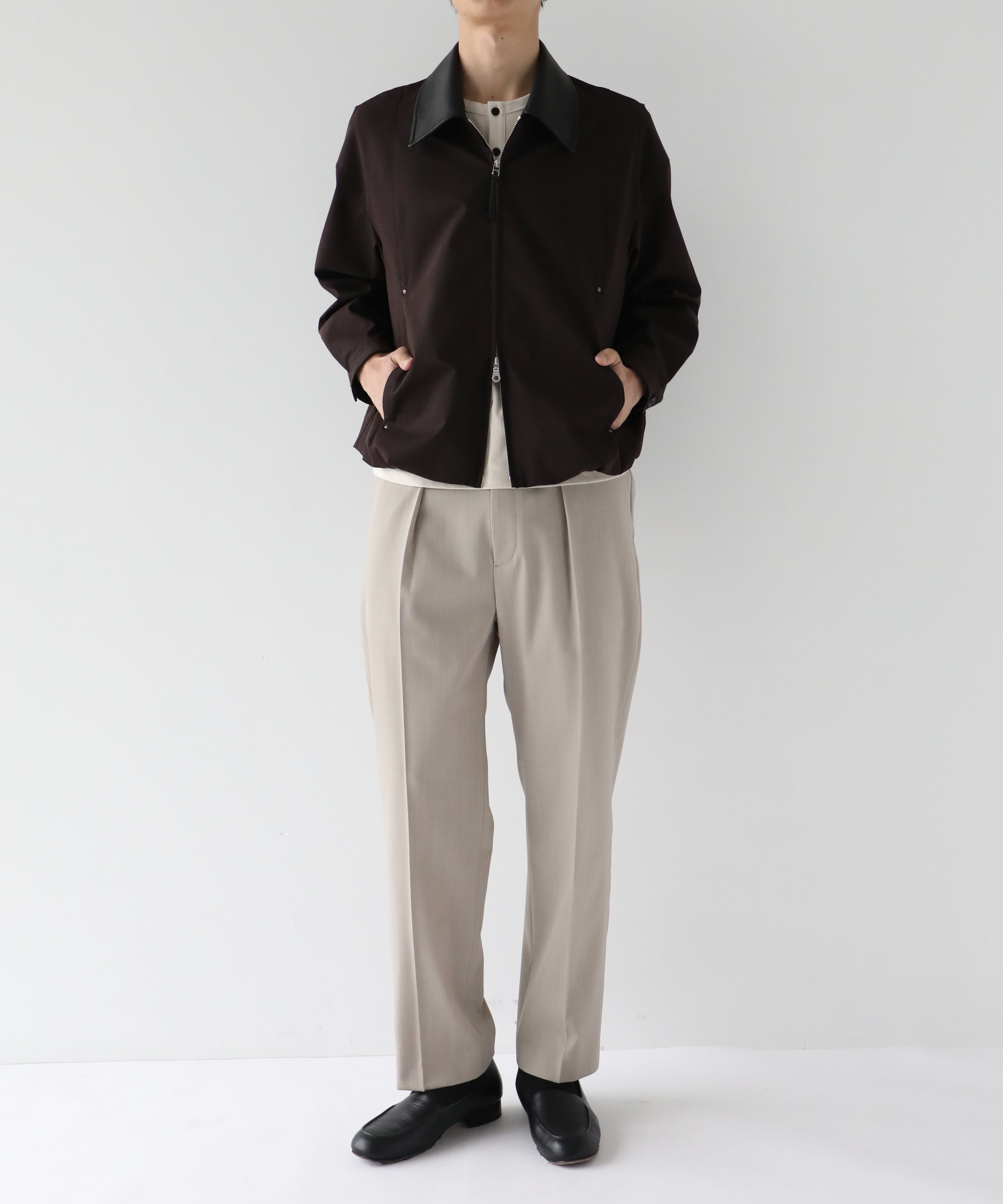 Non-Mulesed W Pegtop Slacks STUDIOUS