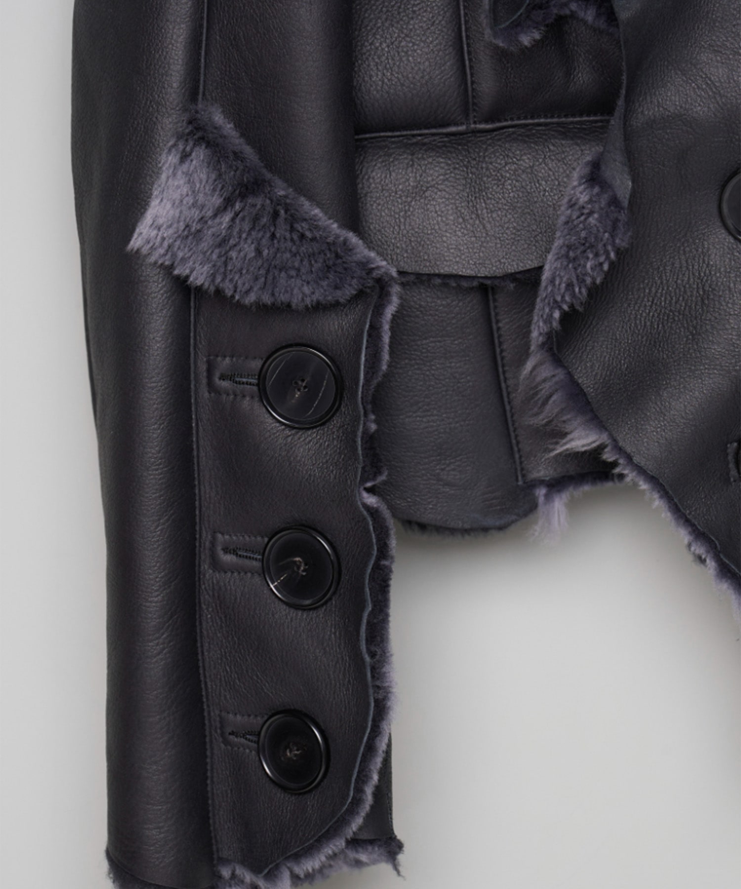 NATIVE PRINCE MOUTON JACKET MASU