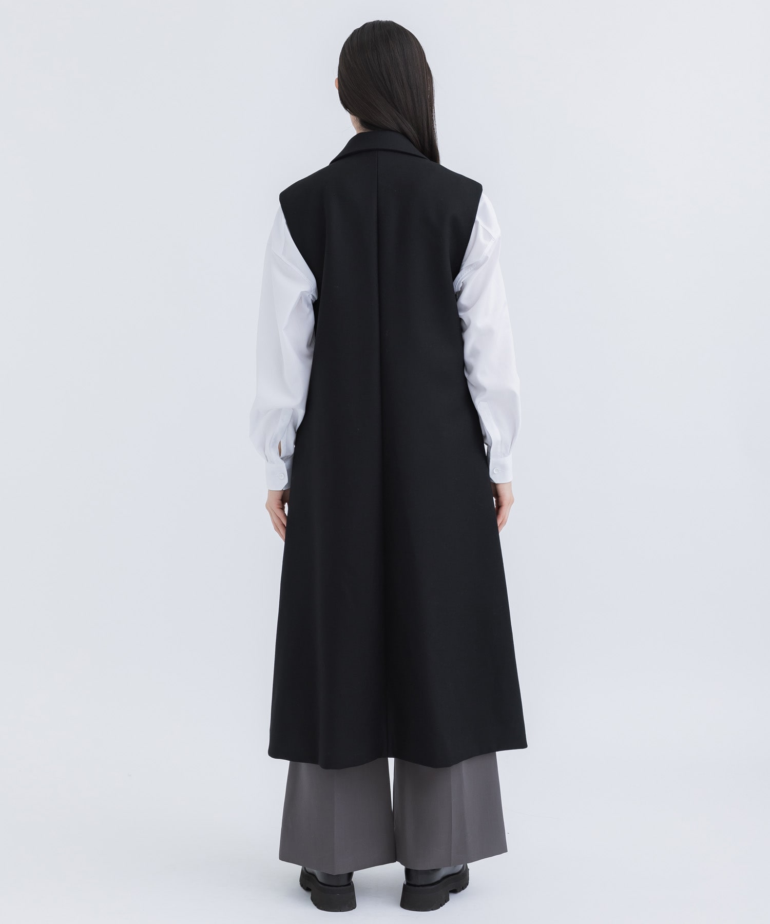 RERACS CHESTERFIELD LONG VEST THE RERACS