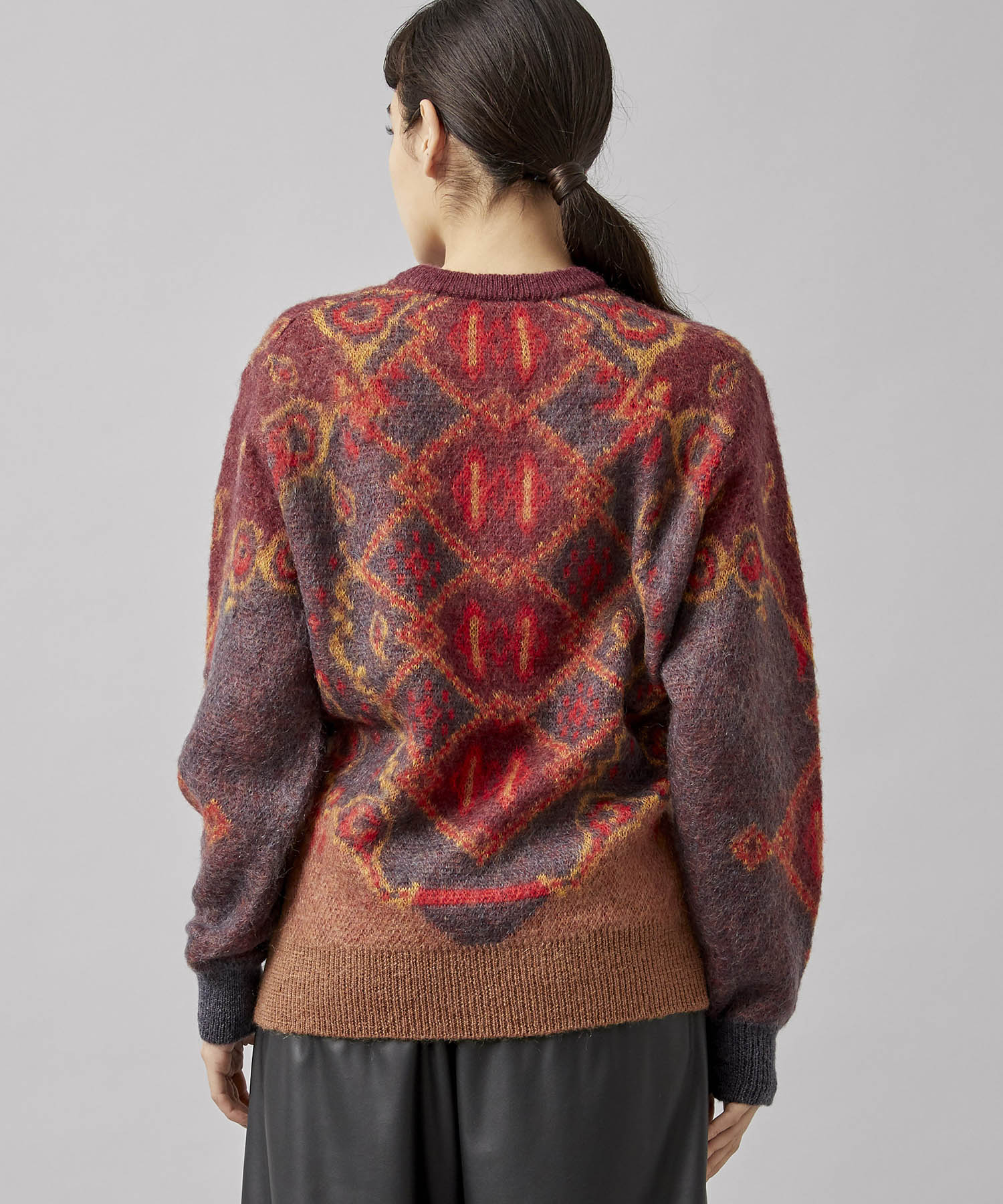 最終価格 toga pulla Jaquared knit pullover - ニット/セーター