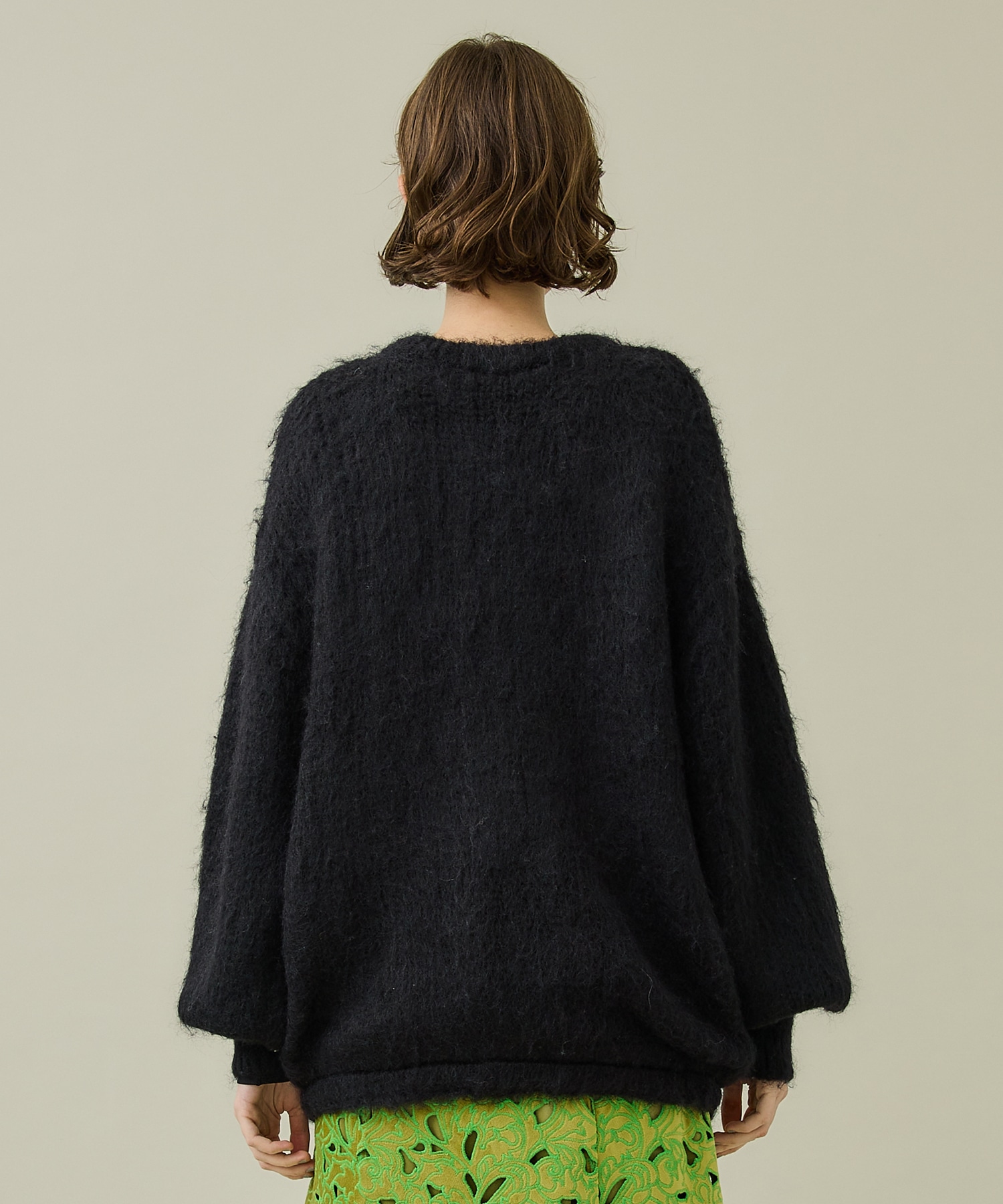 2WAY MOHAIR SHAGGY KNIT｜STUDIOUS