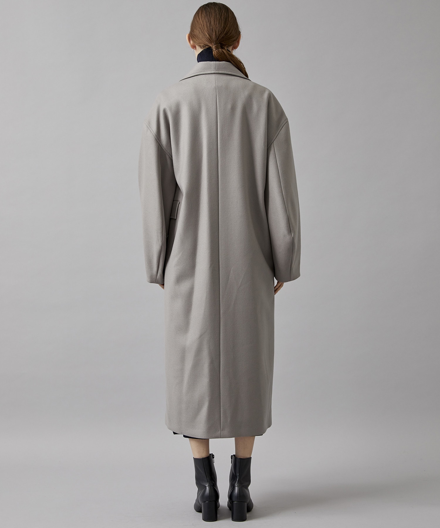 IIROT Melton Long Coat_Gray - seubuldoguefrances.com.br