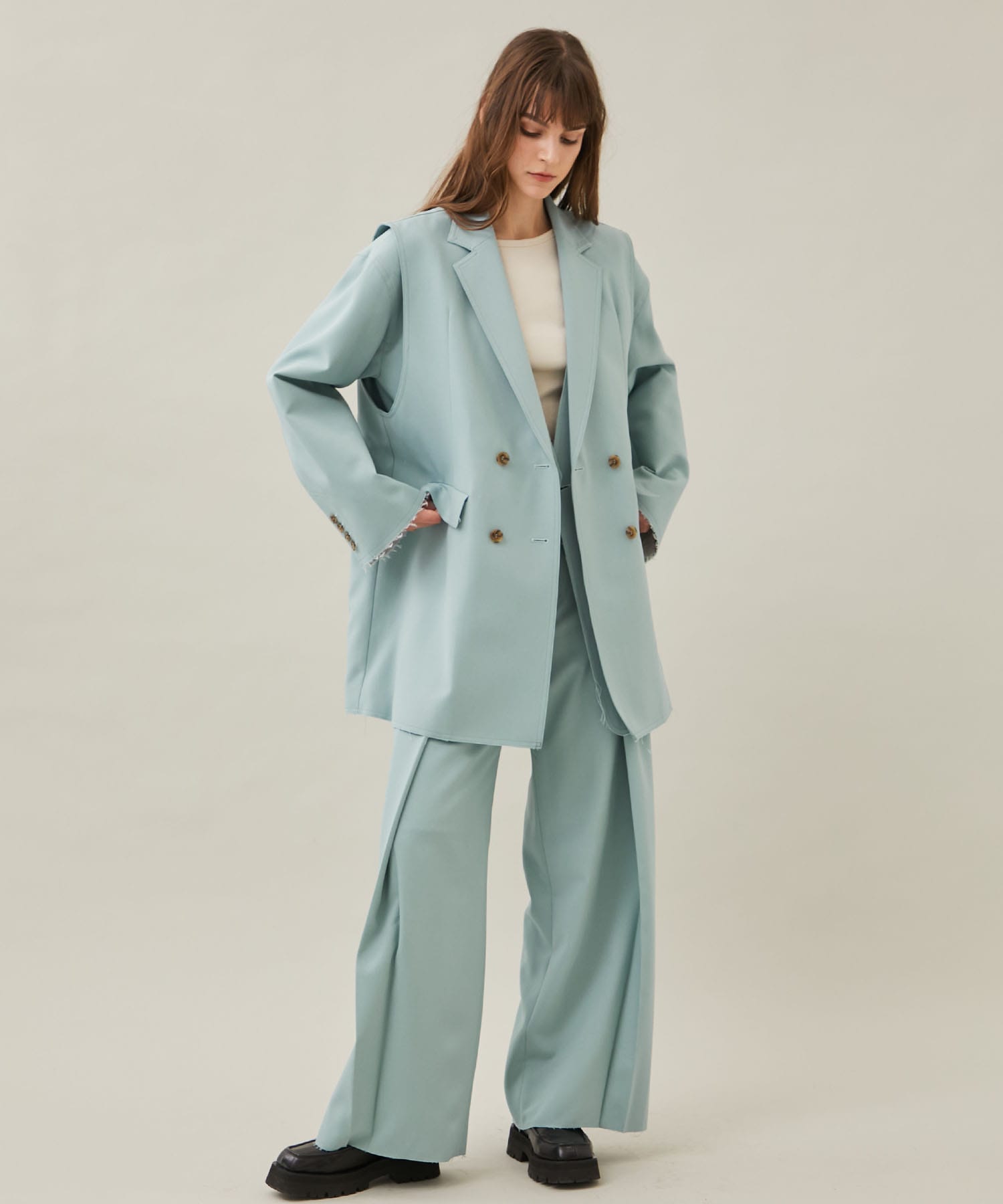 タックワイドパンツ MATURED