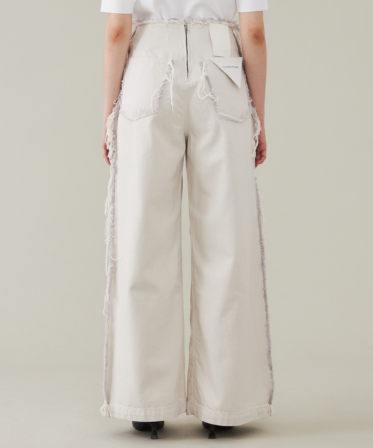 TAVAR - Laced up waist LIVINGTONE