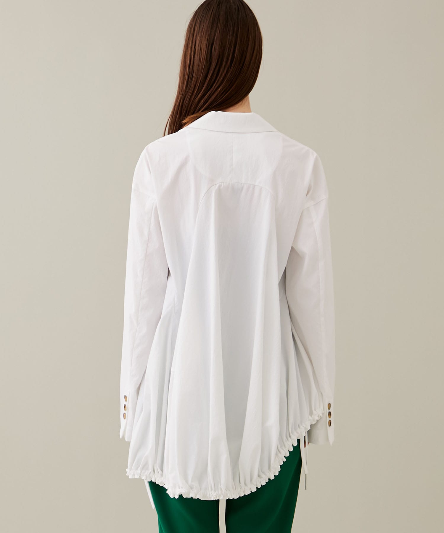 WAVE LINE SHIRT JK(36 WHITE): UN3D.: WOMENS｜ STUDIOUS ONLINE公式