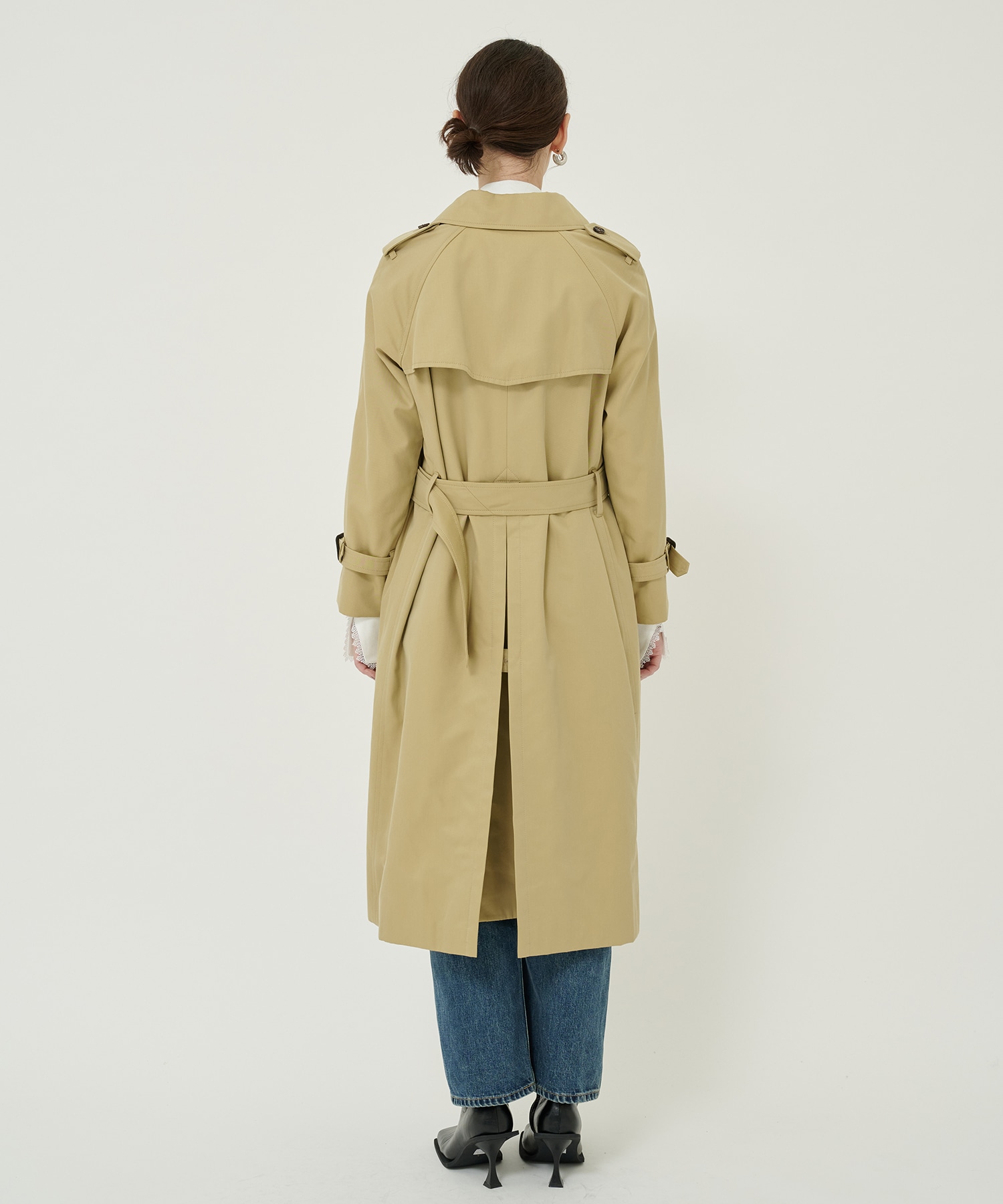 ultimate pima THE / a trench coat(M BEIGE): beautiful people