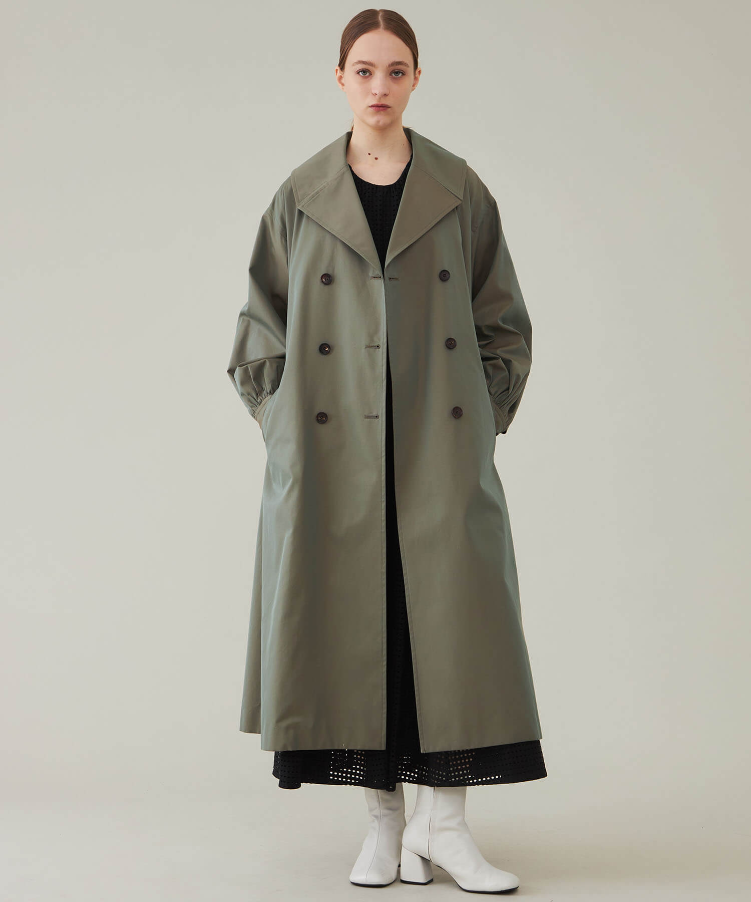 即完売 リムアーク Wide volume spring coat 美品 - ジャケット/アウター