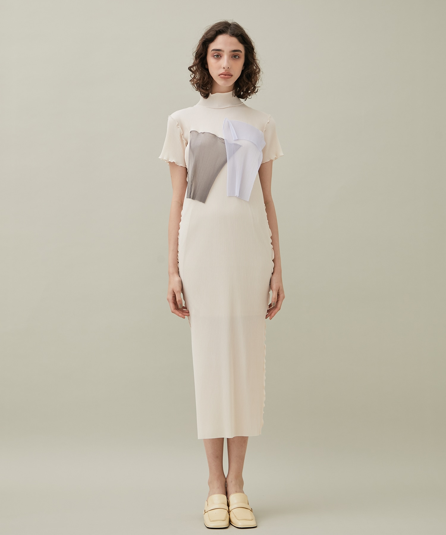 kotohayokozawa コトハヨコザワ high neck dress