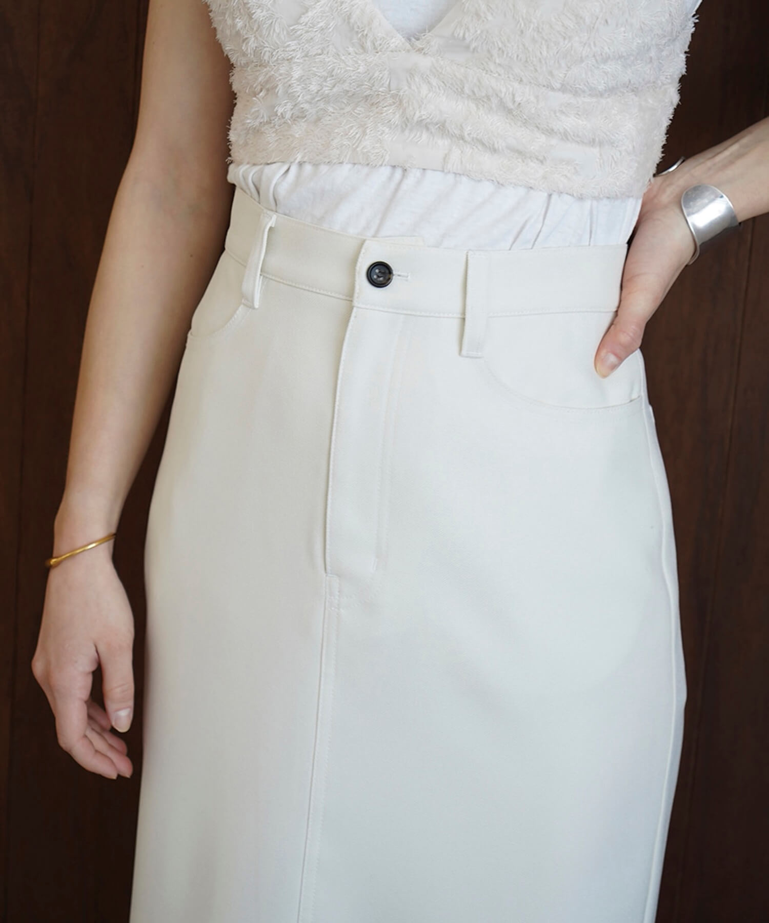 CLANE STRAIGHT LONG SKIRT www.sudouestprimeurs.fr