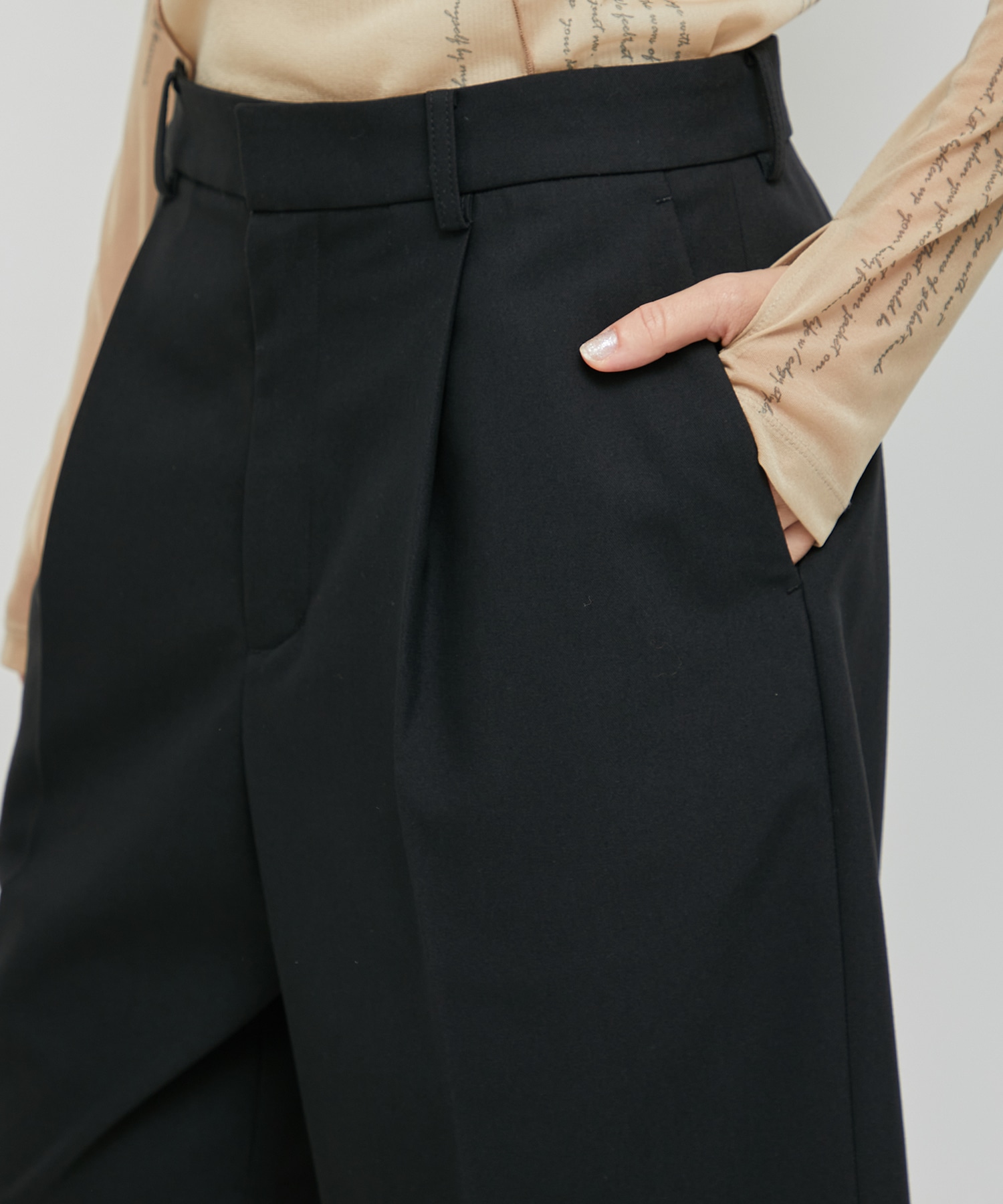 Tailored Half Pants(1 BLACK): STUDIOUS: WOMENS｜ STUDIOUS ONLINE