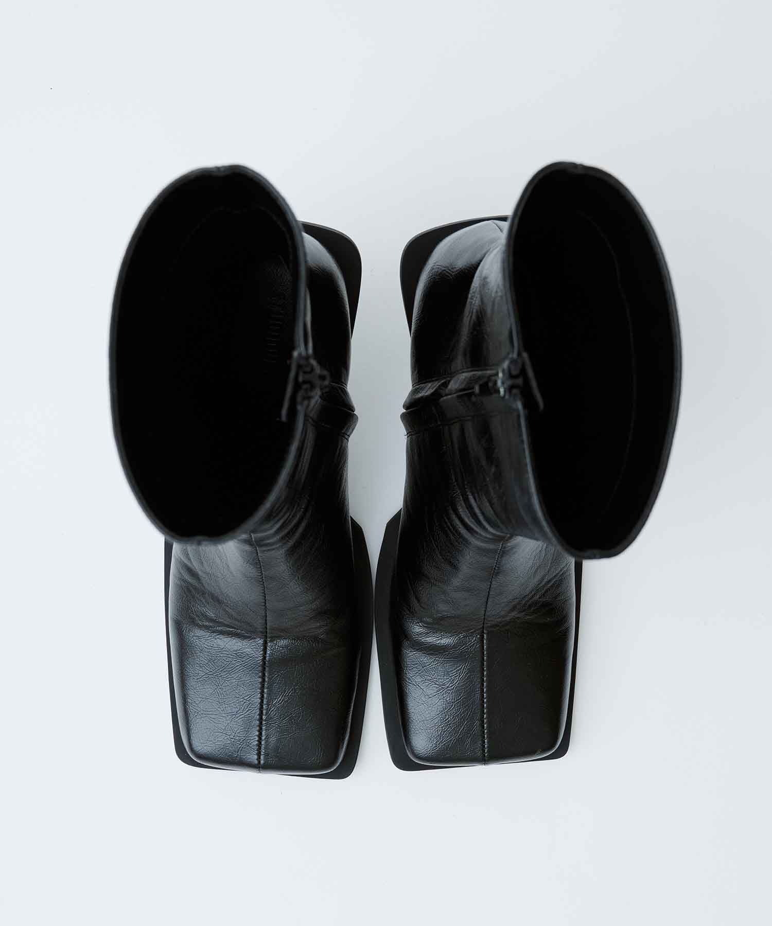 日本製 arlfredoBANNISTER square toe shoesブーツ