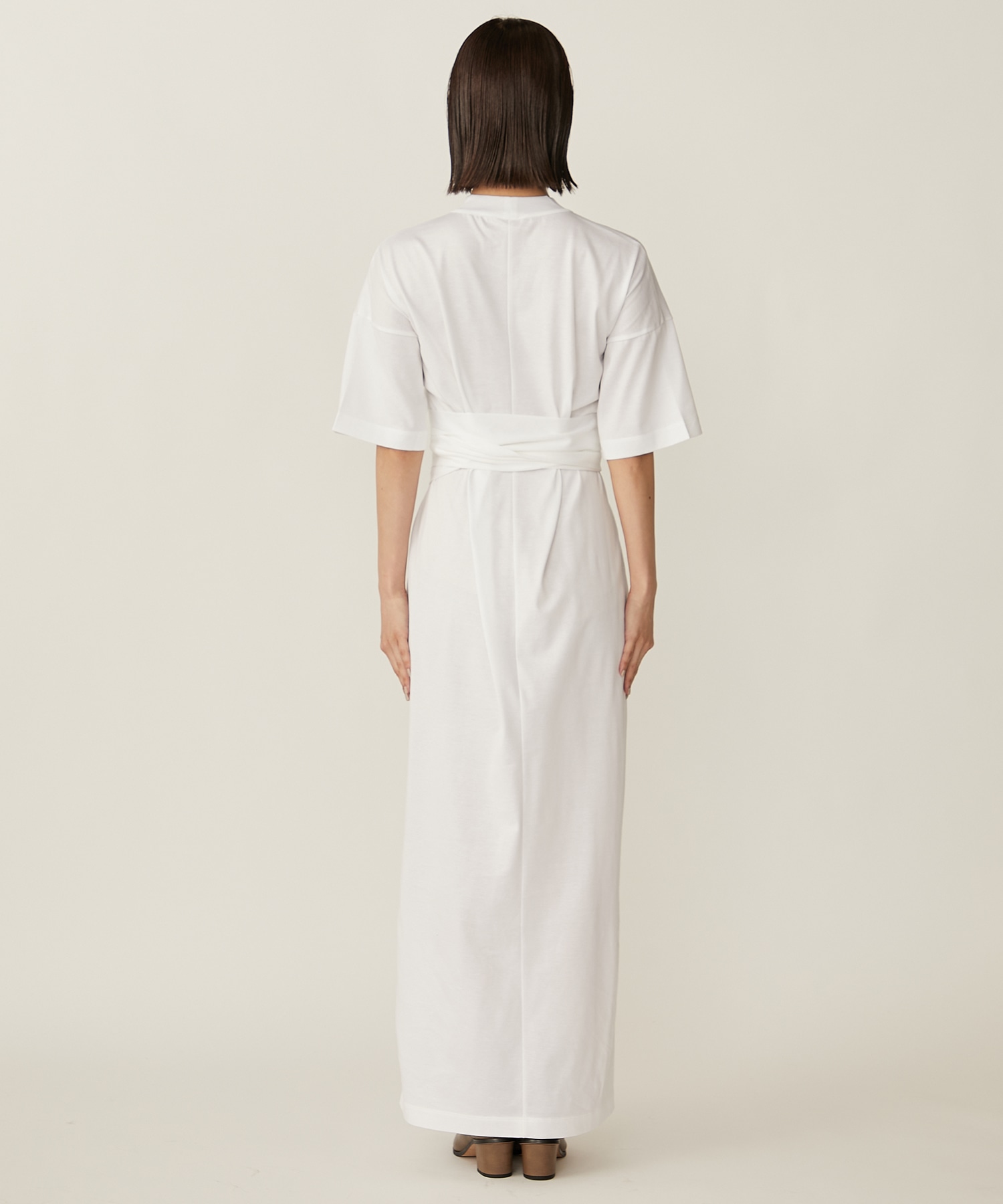 Suvin Cotton Jersey Dress(1 WHITE): Mame Kurogouchi: WOMENS