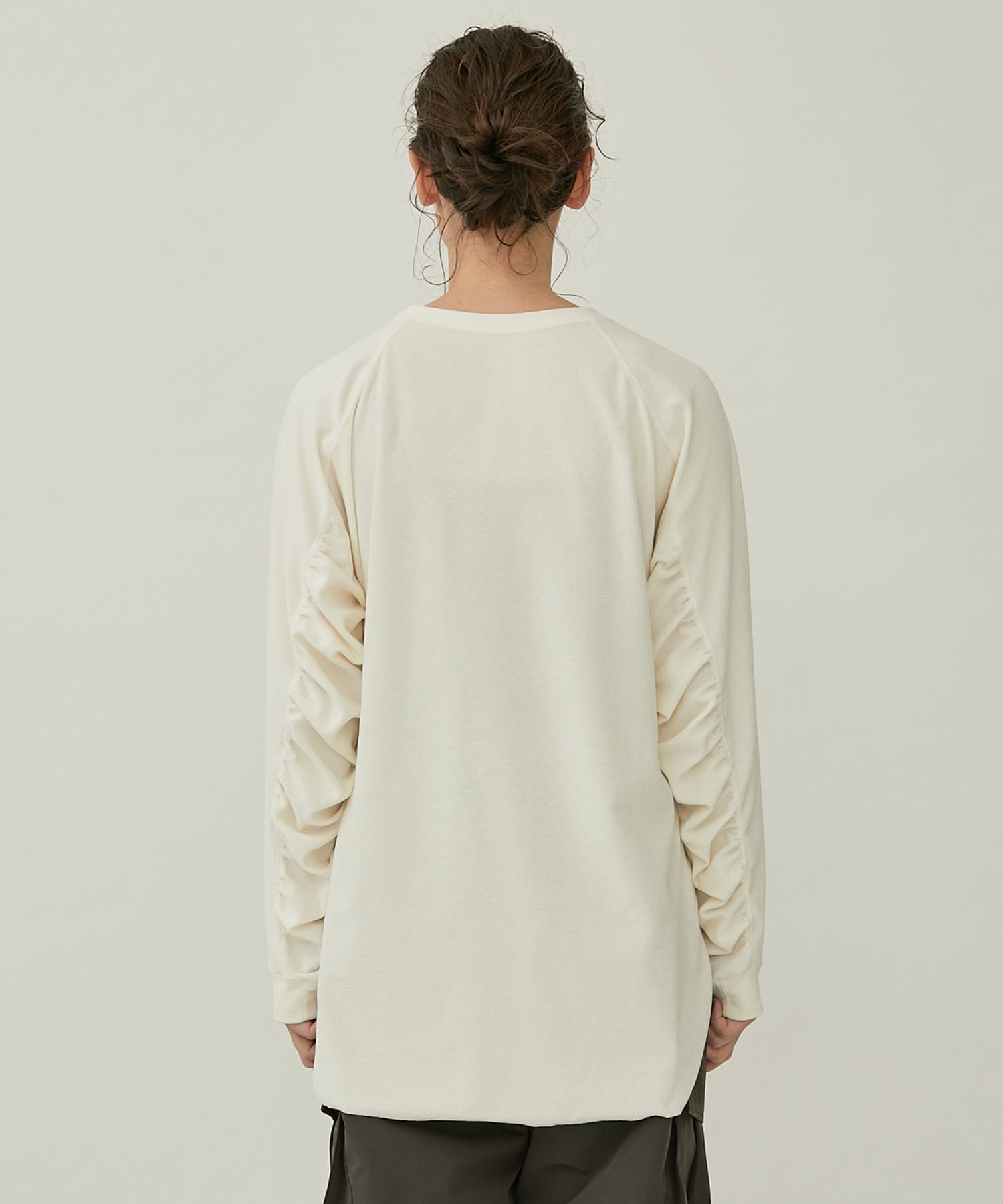 Micro Pile Design TEE(FREE OFF WHITE): STUDIOUS: WOMENS｜ STUDIOUS