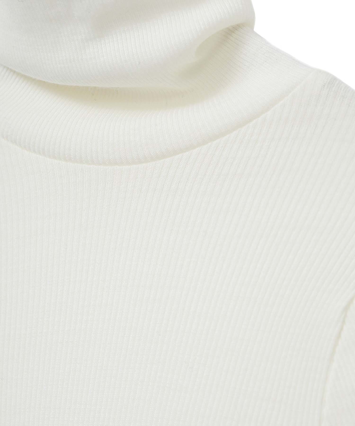 HIGH GAUGE RIB TOPS(1 WHITE): CLANE: WOMENS｜ STUDIOUS ONLINE公式