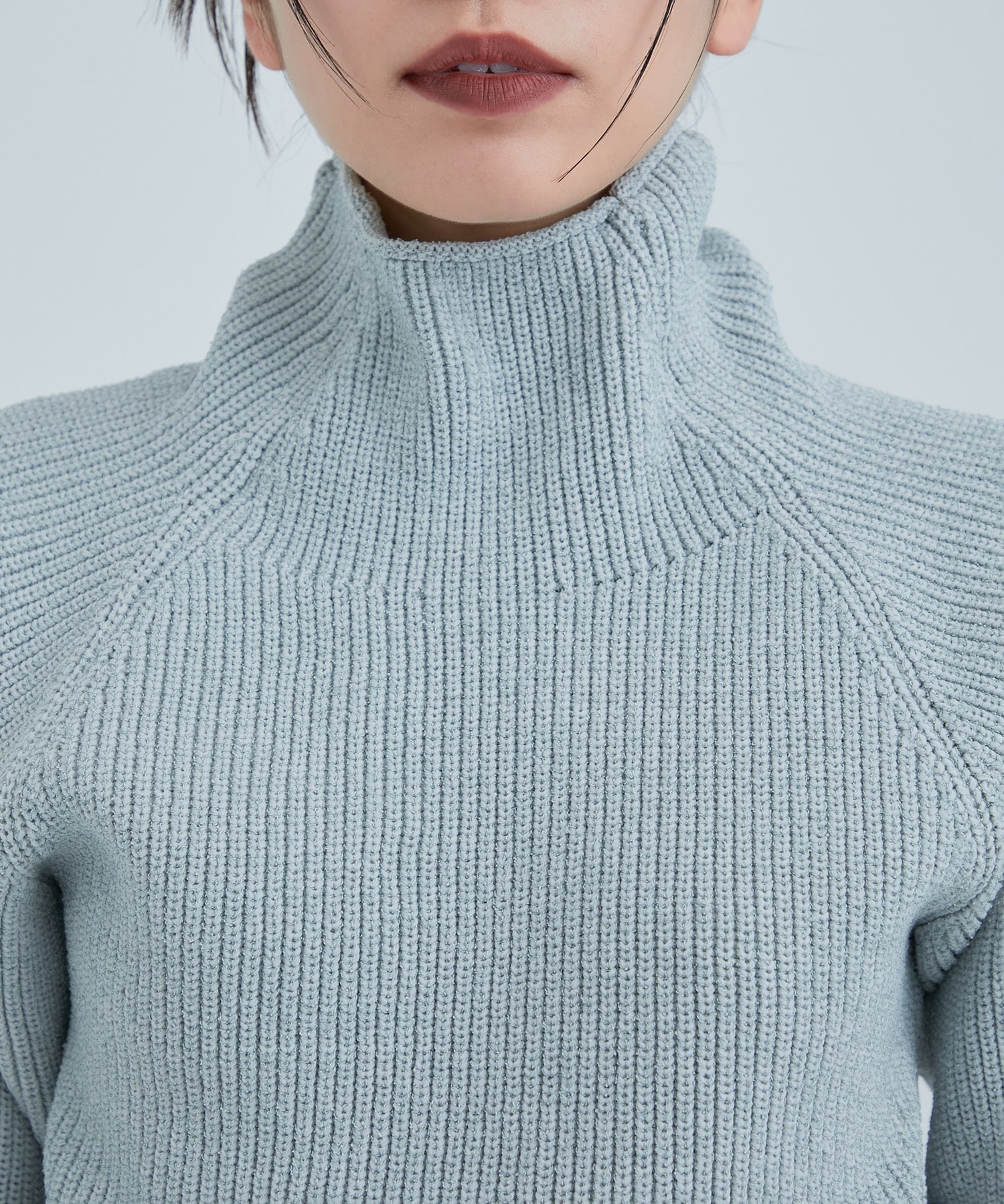 Cropped Chanky Knit Top STUDIOUS