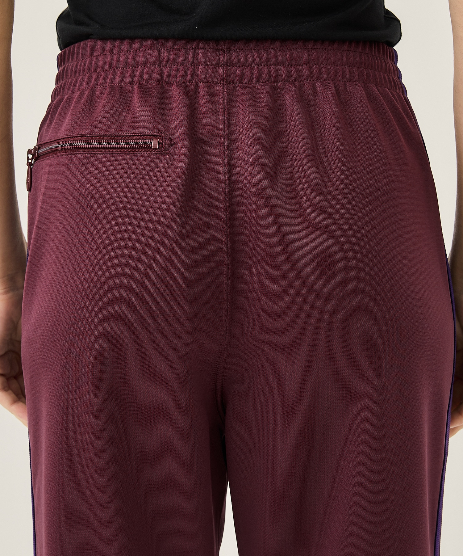 Narrow Track Pant - Poly Smooth(XS WINE): Needles: WOMENS