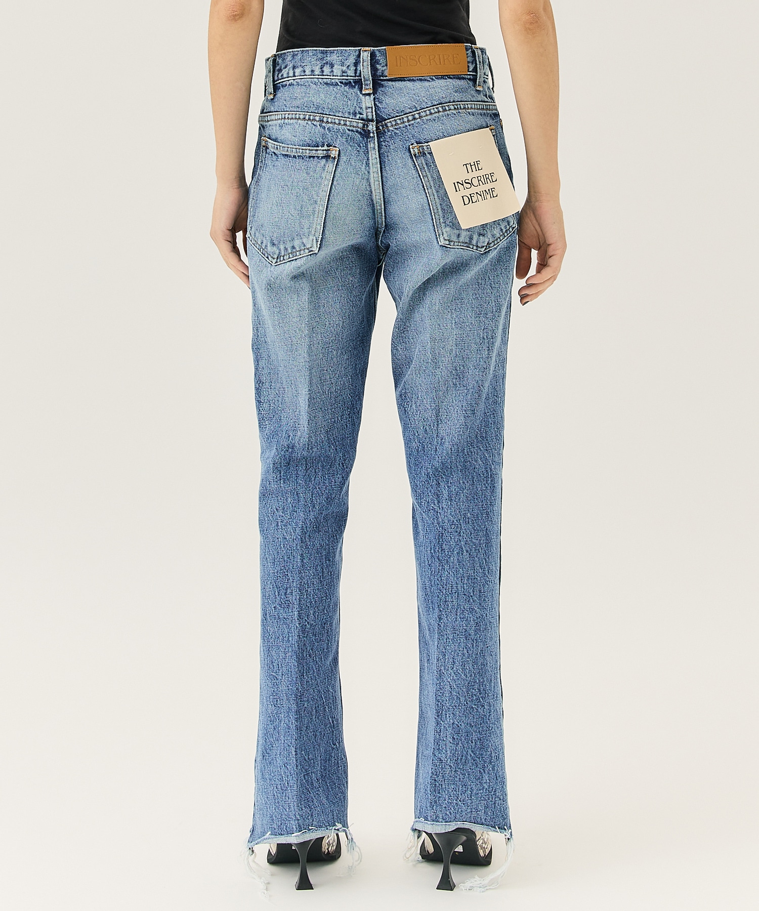 002 Flare Denim(34 BLUE): INSCRIRE: WOMENS｜ STUDIOUS ONLINE公式