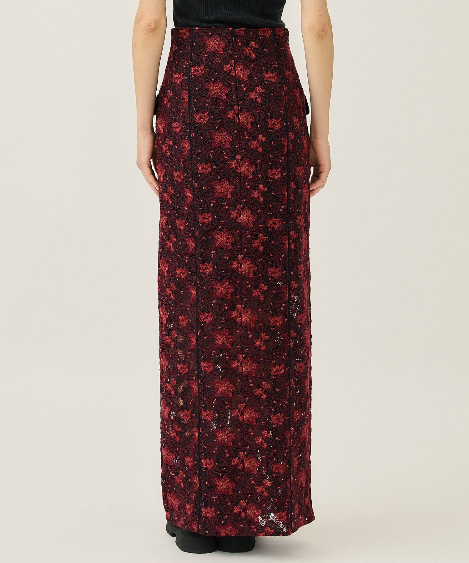 Embroidery Lace Skirt EBONY