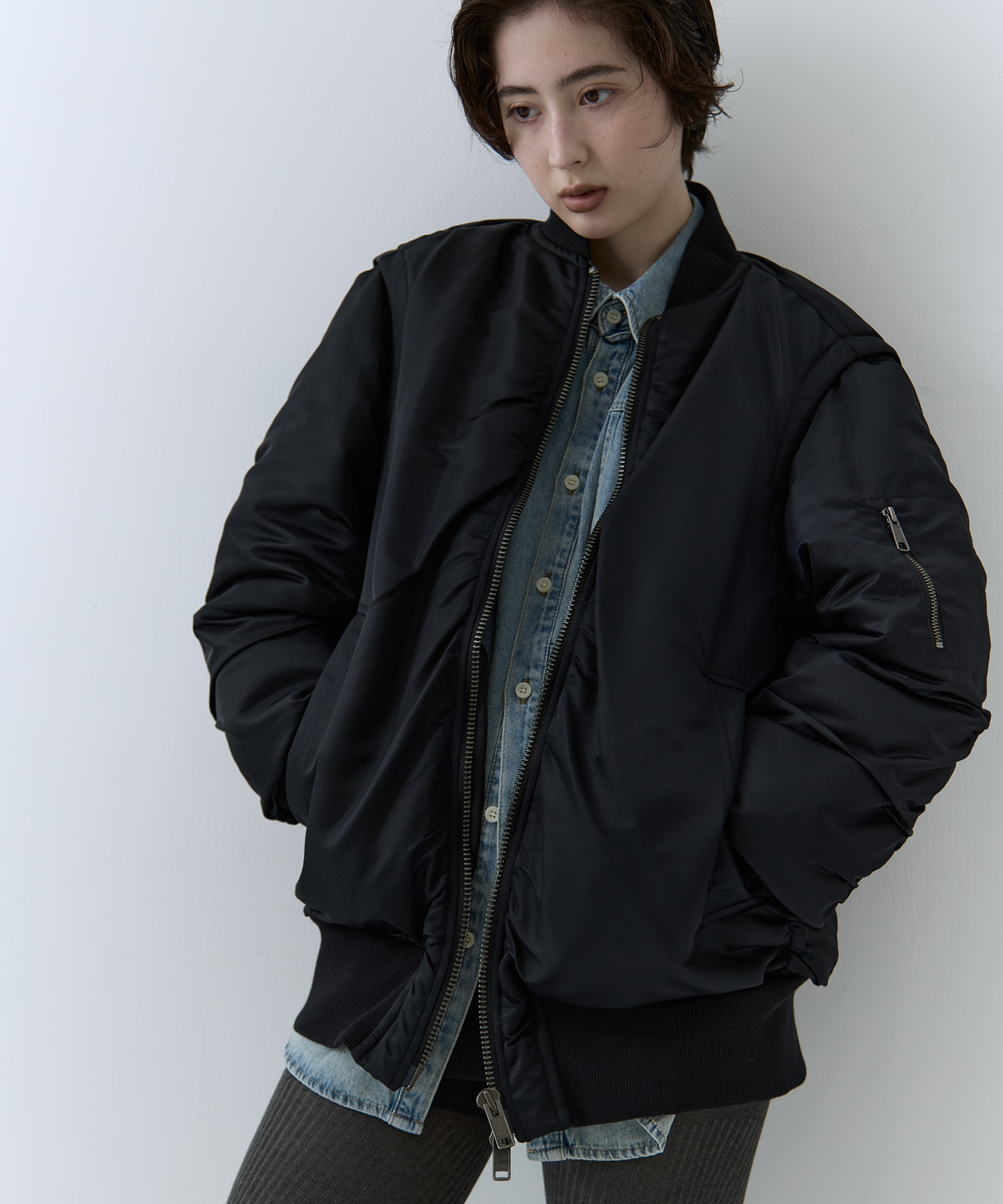 Padded Bomber Jacket STUDIOUS