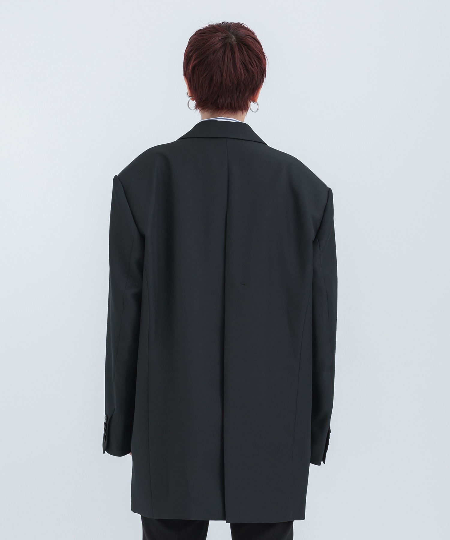 Oversized Tailored Jacket(1 BLACK): STUDIOUS: WOMENS｜ STUDIOUS ...