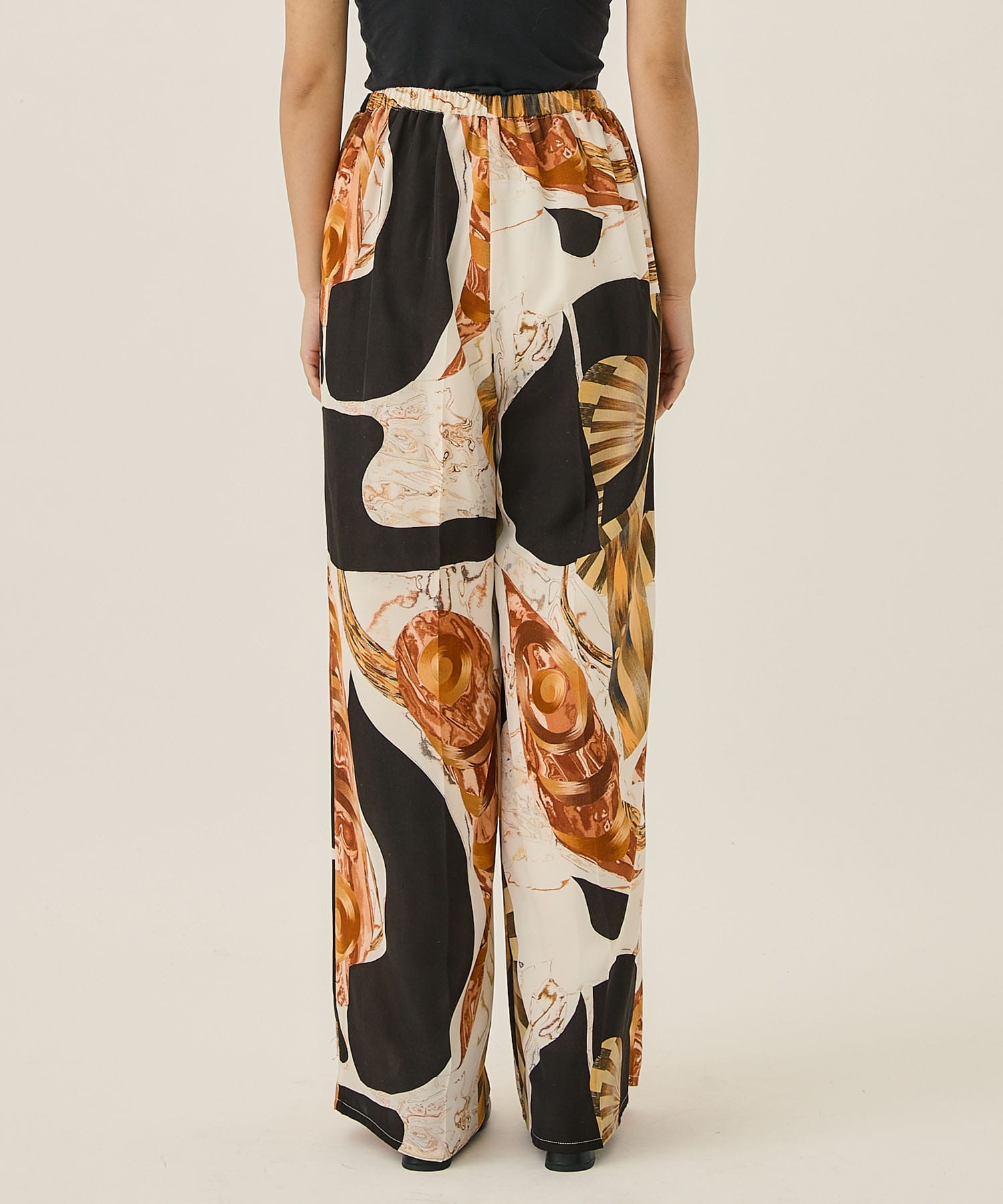 MARBLE PRINT TROUSERS サイズ1 新品未使用