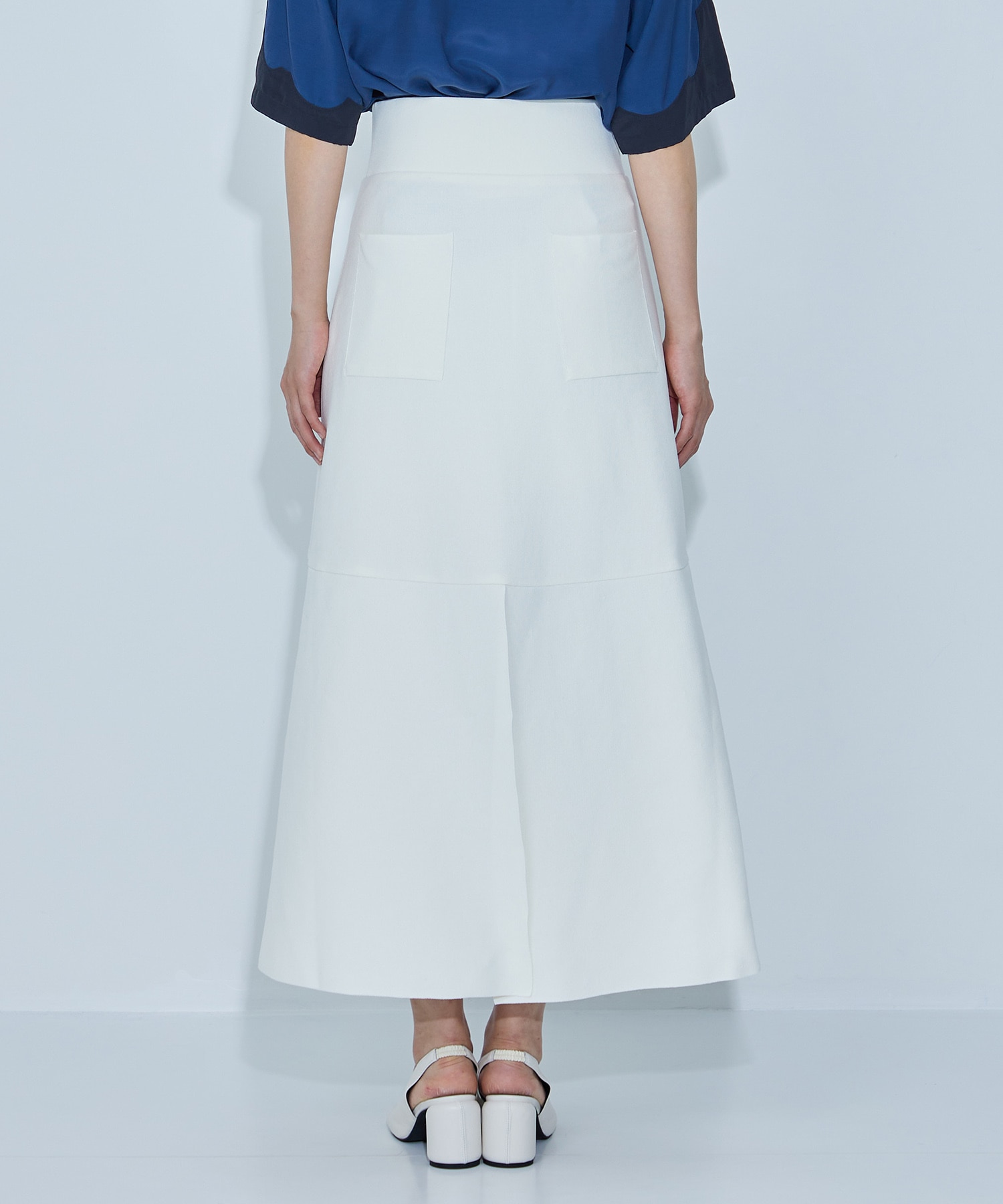 別注HIGH WAIST KNIT SKIRT WRAPINKNOT