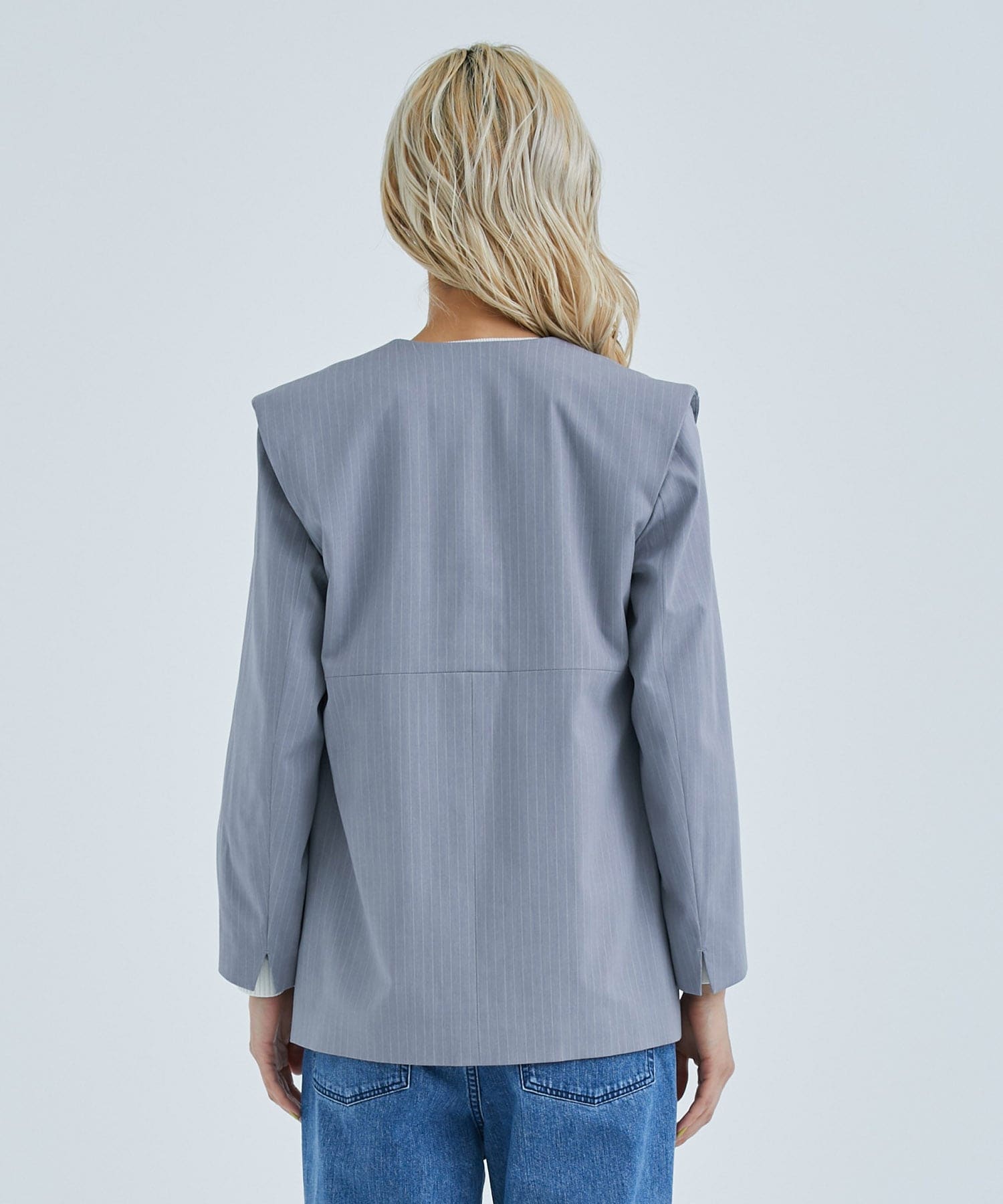 ribbon jacket(FREE GREY): poi: WOMENS｜ STUDIOUS ONLINE公式通販サイト