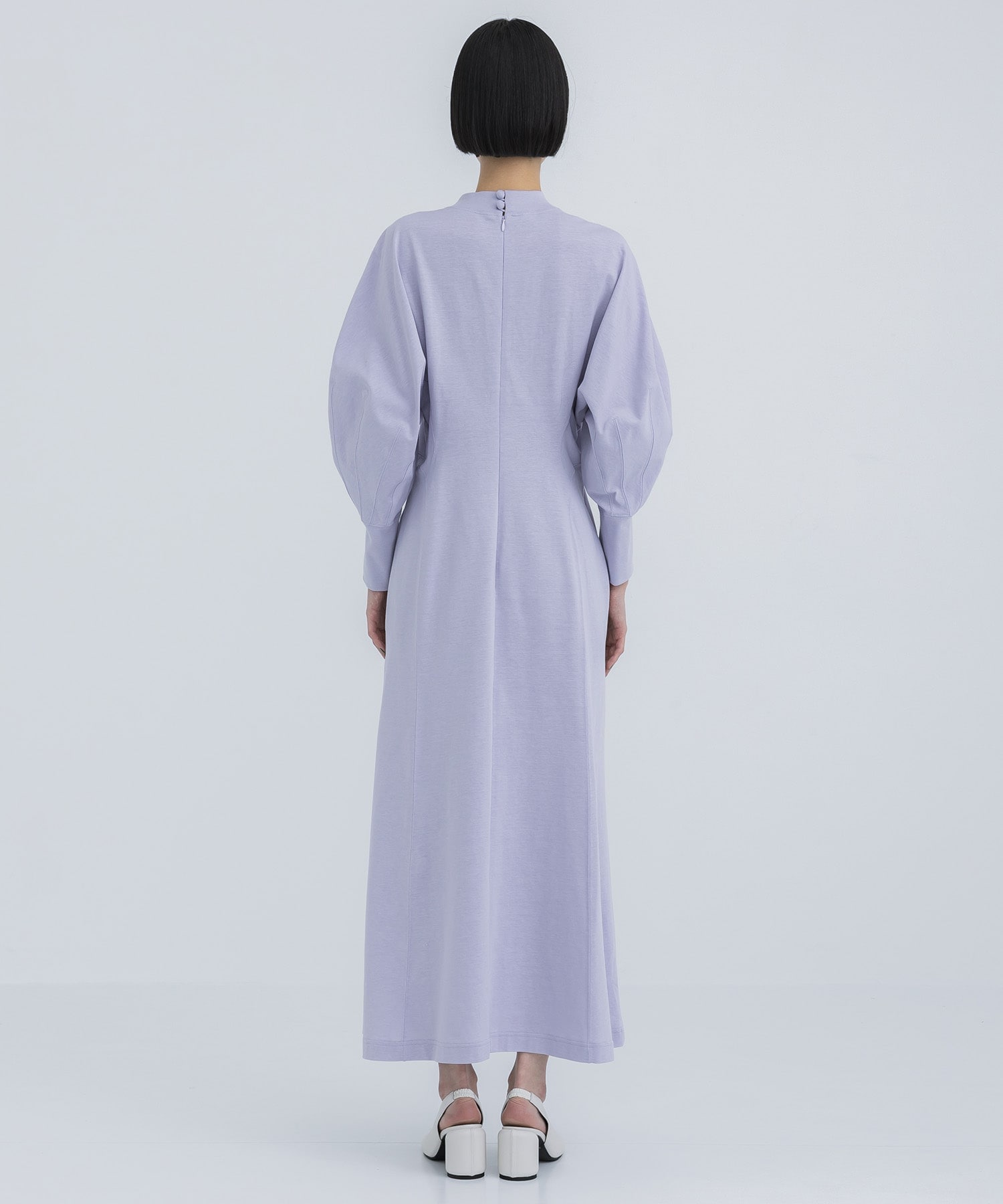 Cotton Jersey Dress Mame Kurogouchi