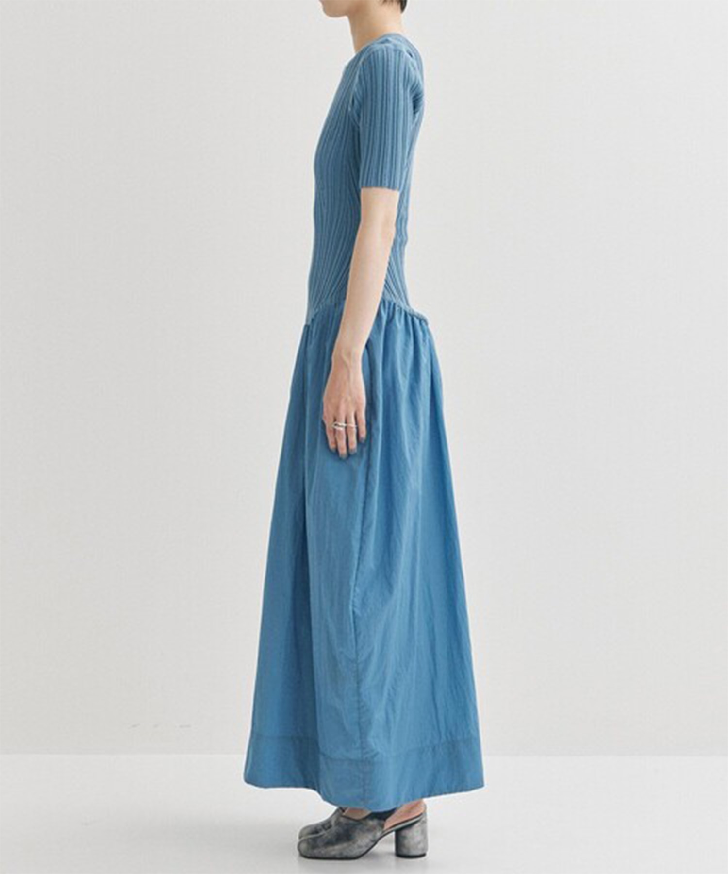 2way Sleeve Knit Dress STUDIOUS