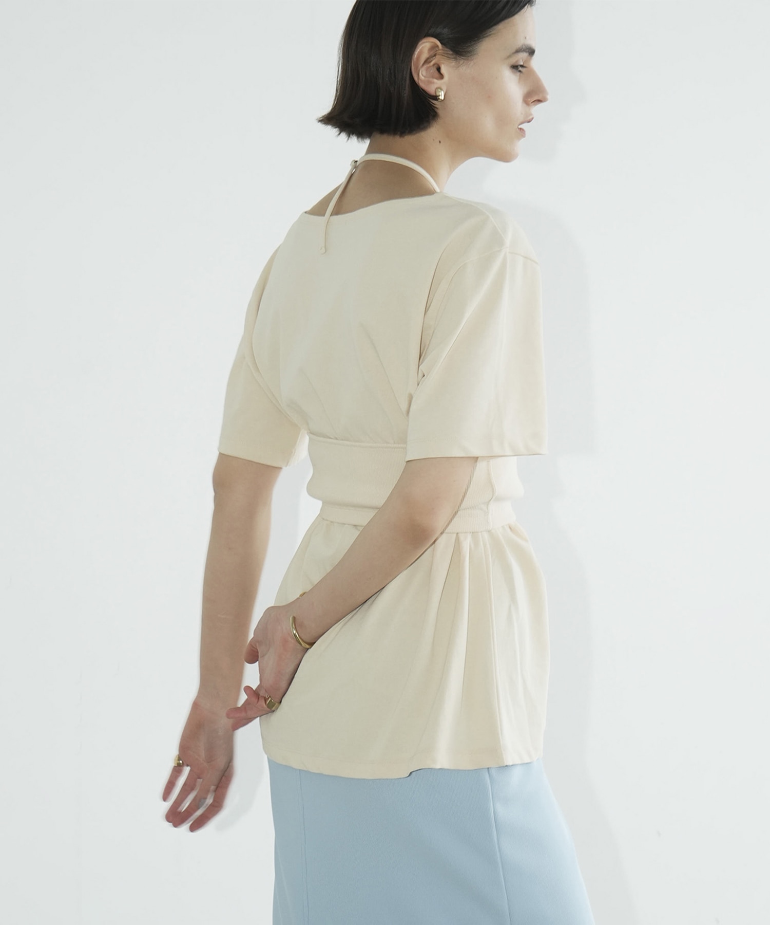 HALTER BUSTIER SET TEE CLANE