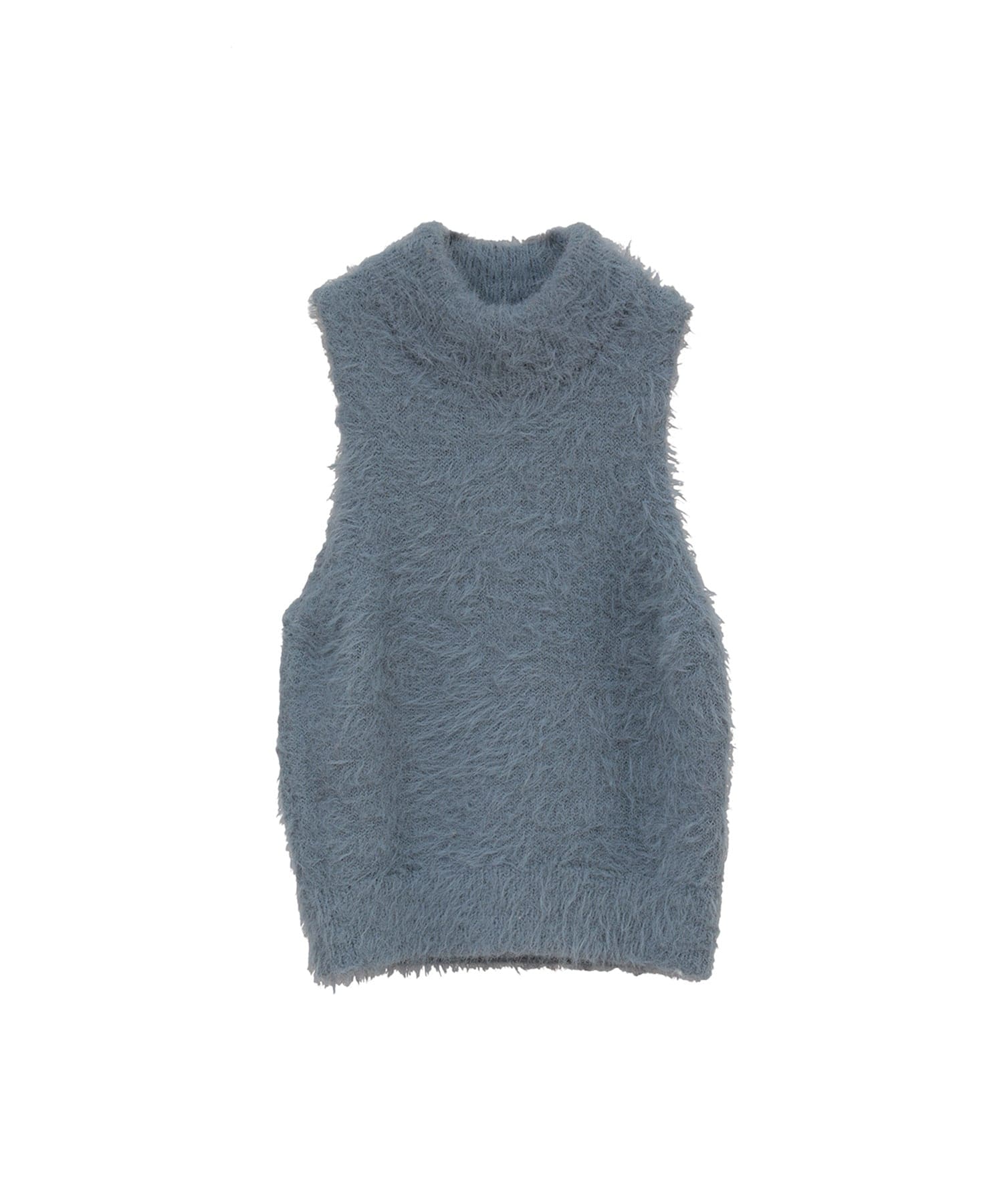 SHAGGY AMERICAN SLEEVE KNIT TOPS CLANE