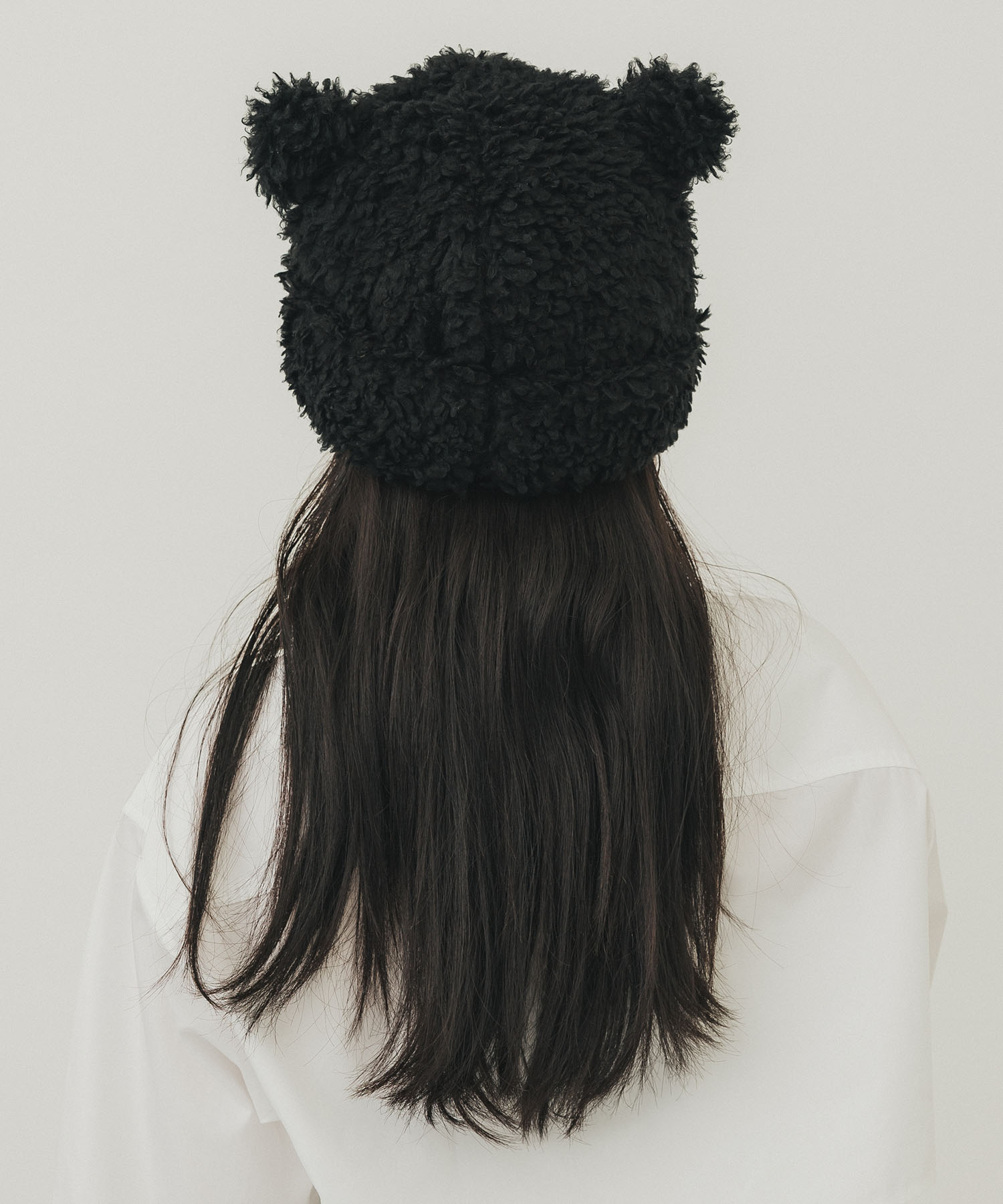 Bear Beanie(XS BLACK): BASICKS: WOMENS｜ STUDIOUS ONLINE公式通販サイト