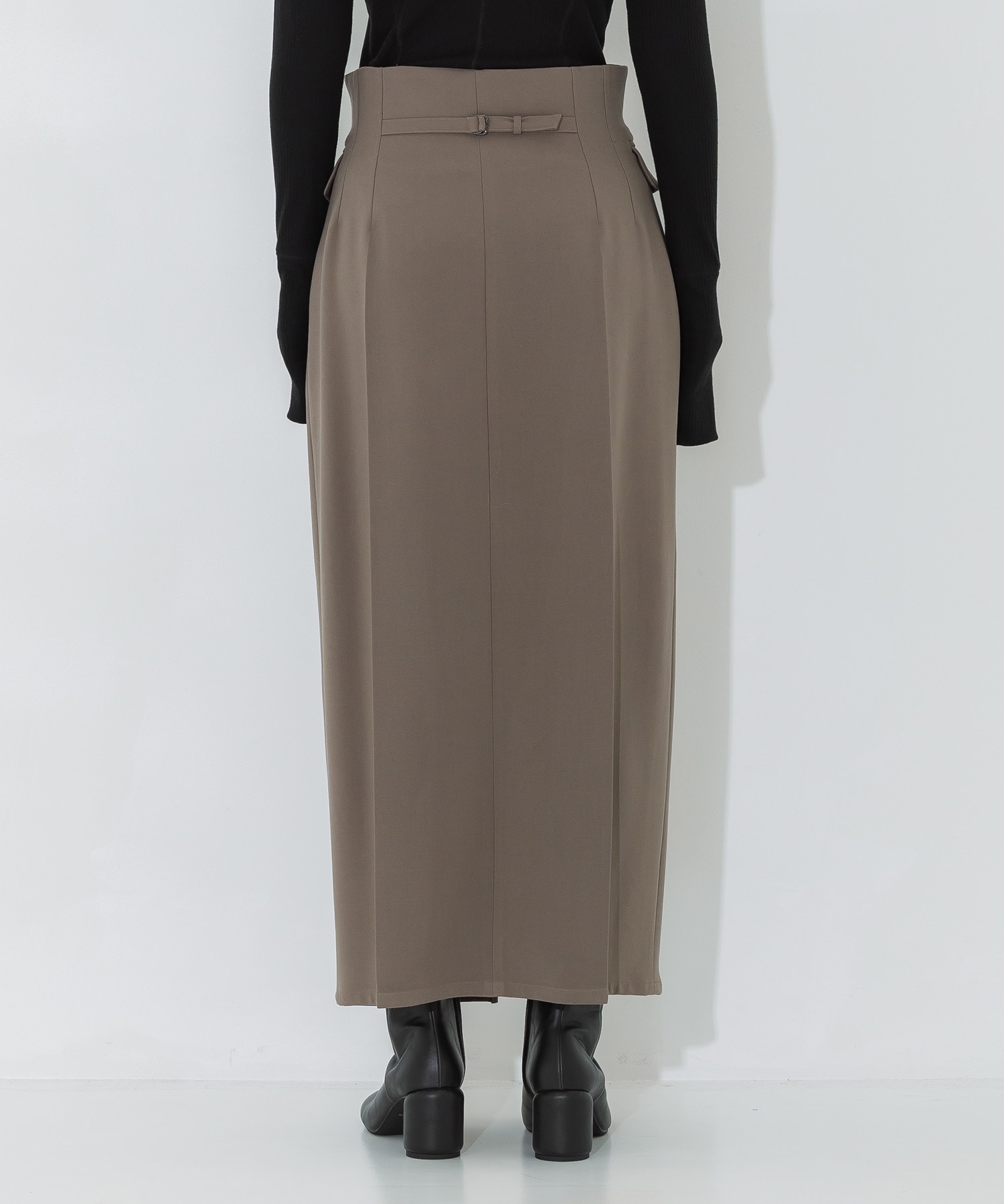 High Waist Tailored Skirt STUDIOUS