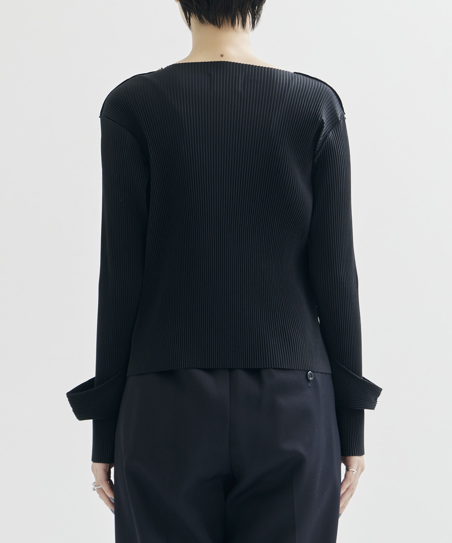 DRAPED NECK TOP kotohayokozawa