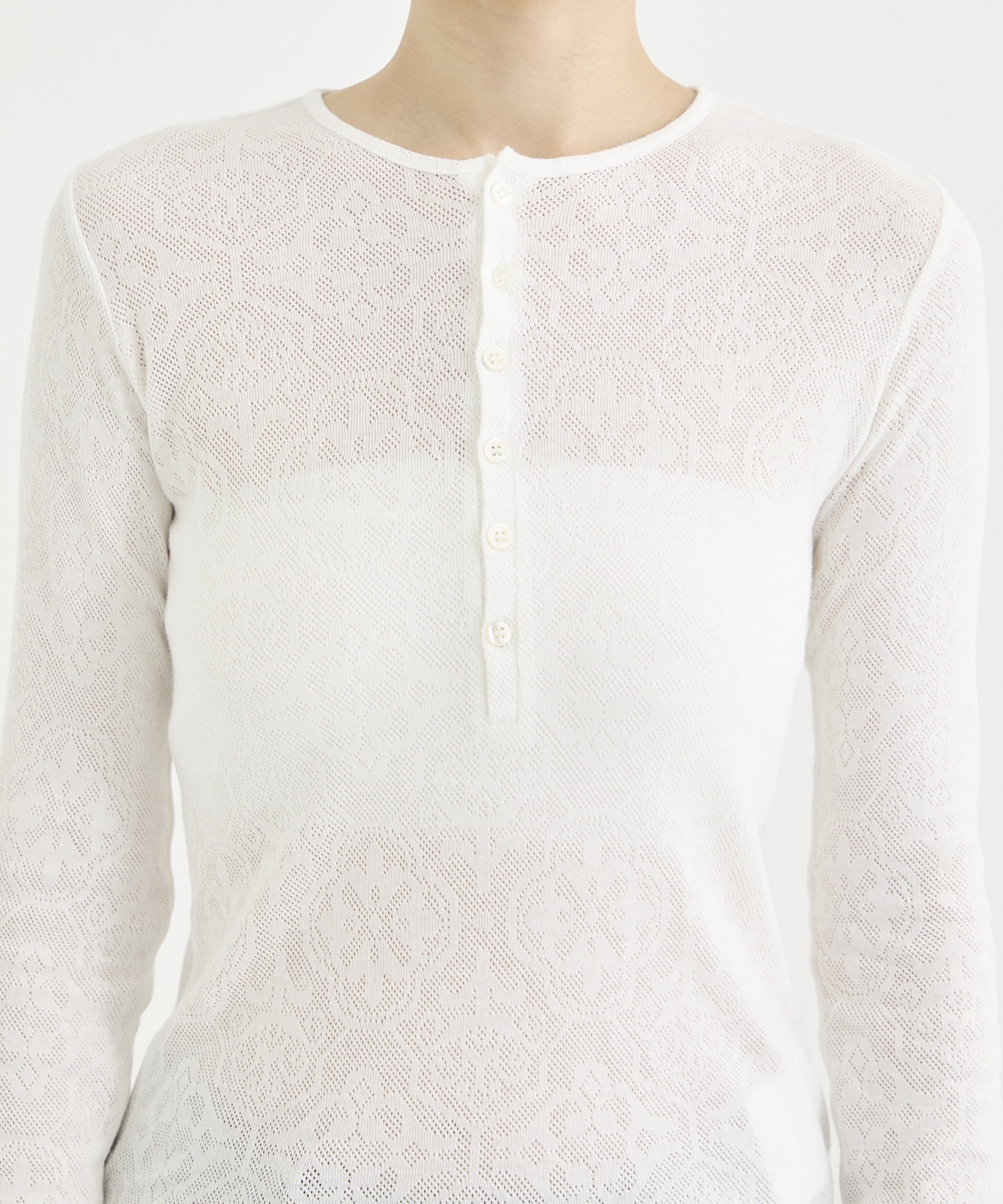 Flower Lace Long Sleeve INSCRIRE