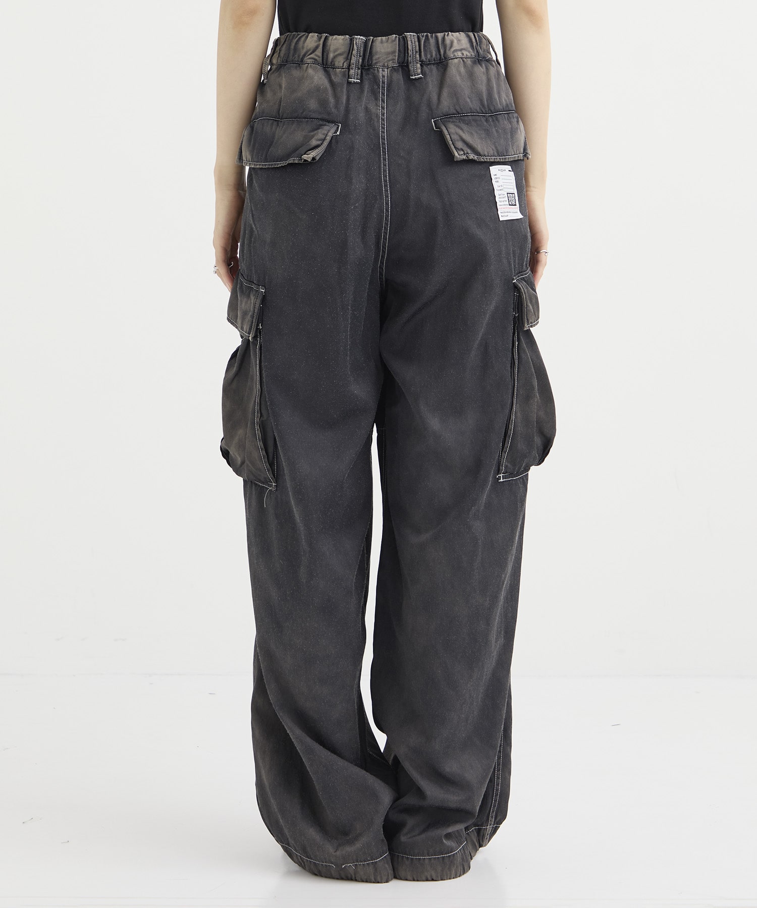 C/R SATIN CARGO PANTS Maison MIHARA YASUHIRO