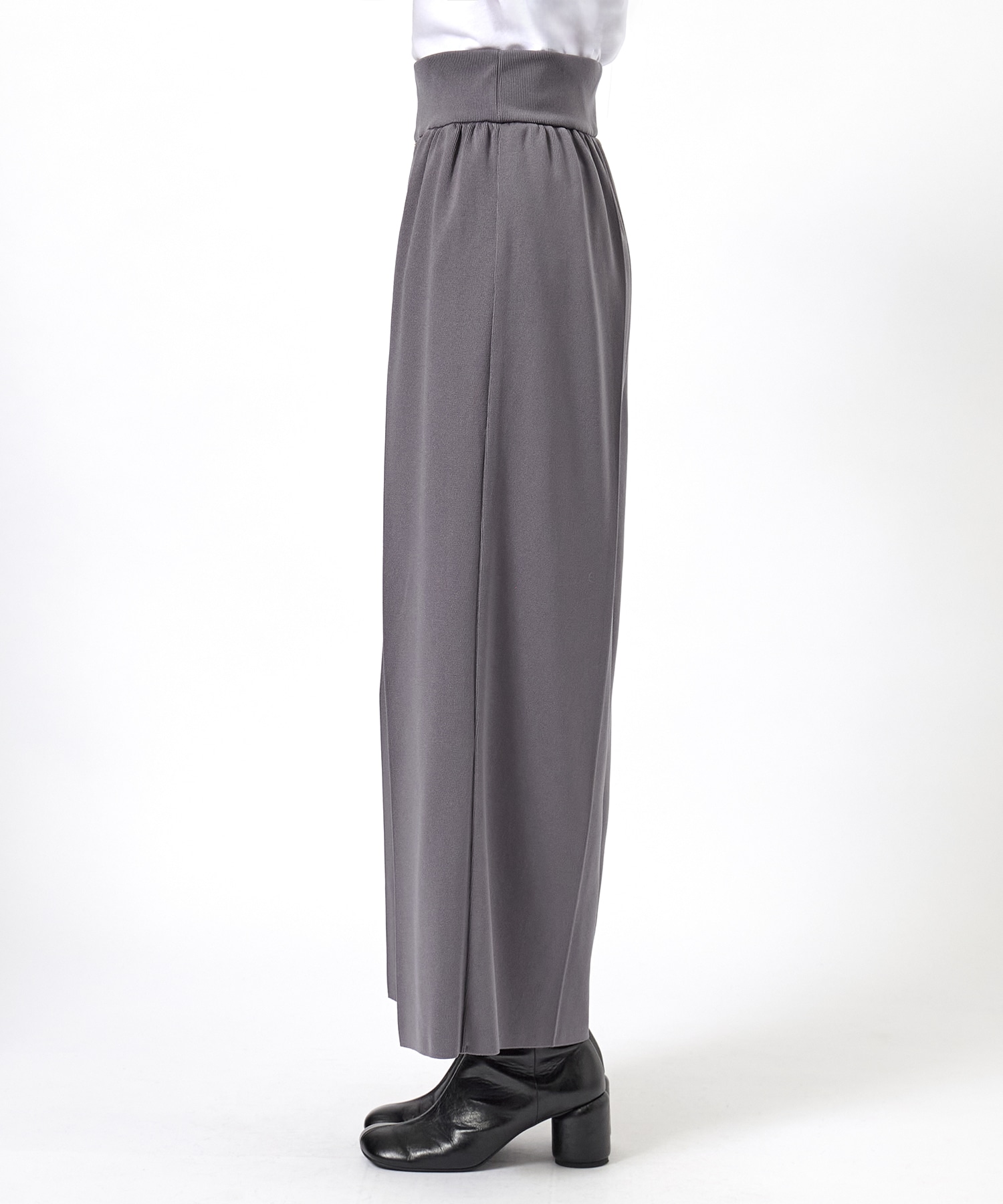 HIGH STRETCH KNIT SLACKS MUKASA