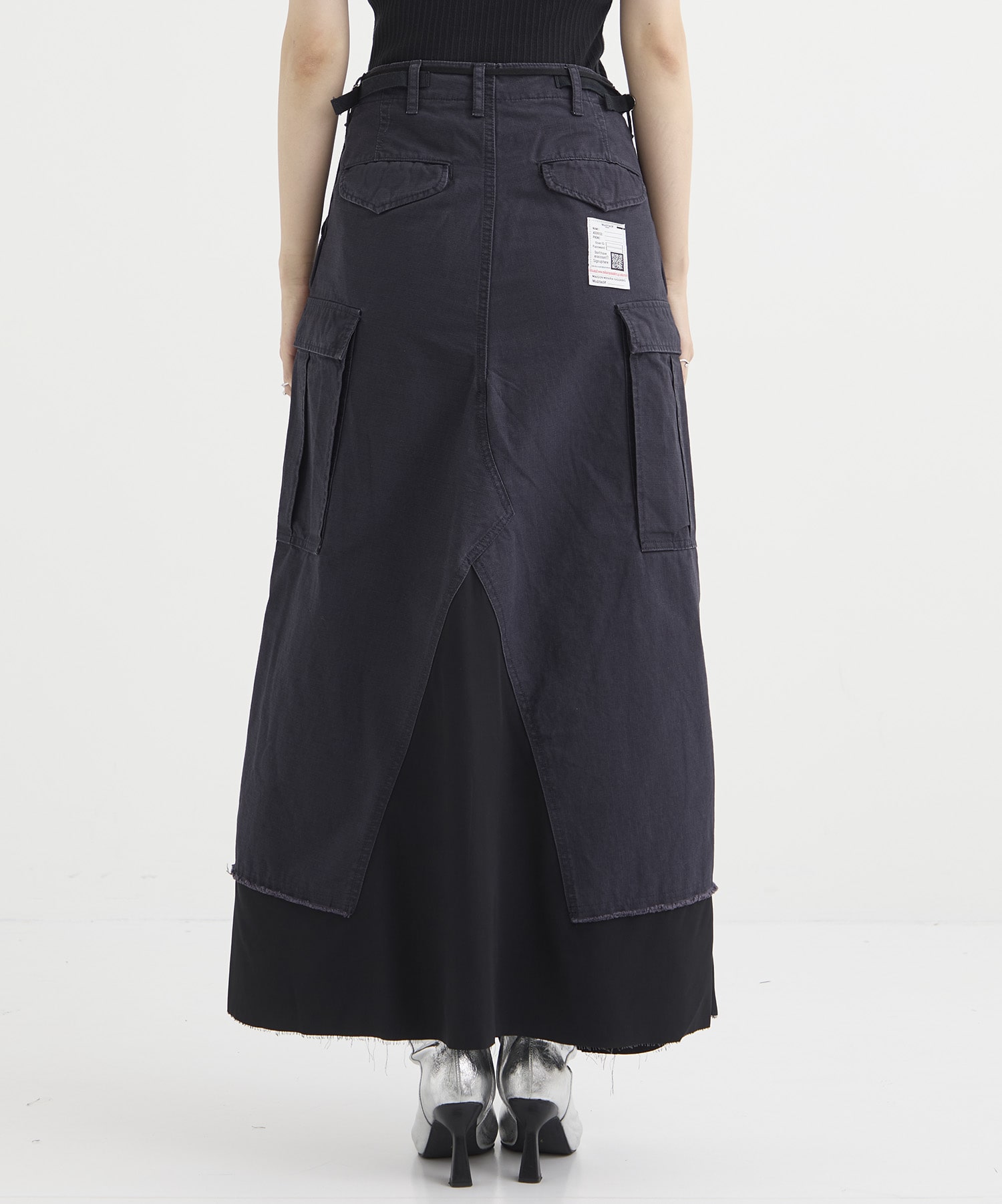 MILLITARY PANTS COMBINED SKIRT Maison MIHARA YASUHIRO